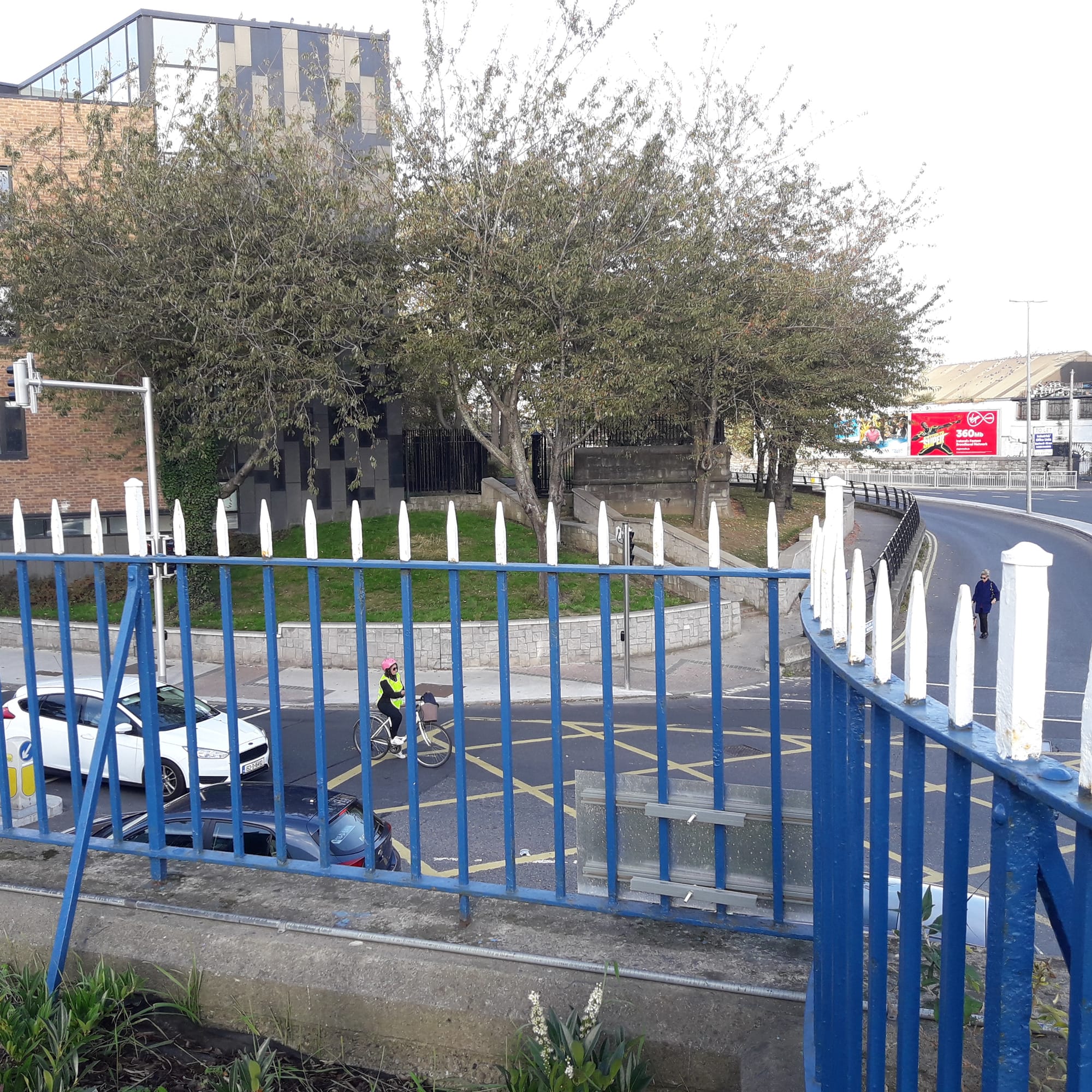 2018 10 15th Royal Canal Dublin  Broadstone, site of former aqueduct carrying Royal Canal across Constitution Hill road