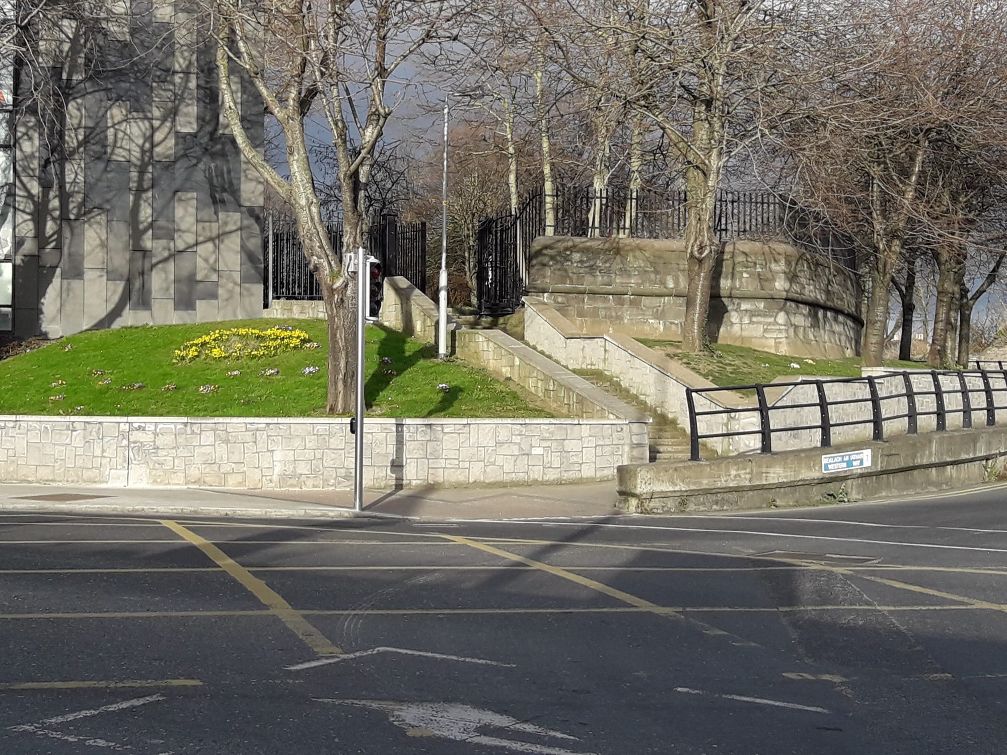 2018 10 15th Royal Canal Dublin  Broadstone, site of former aqueduct carrying Royal Canal across Constitution Hill road
