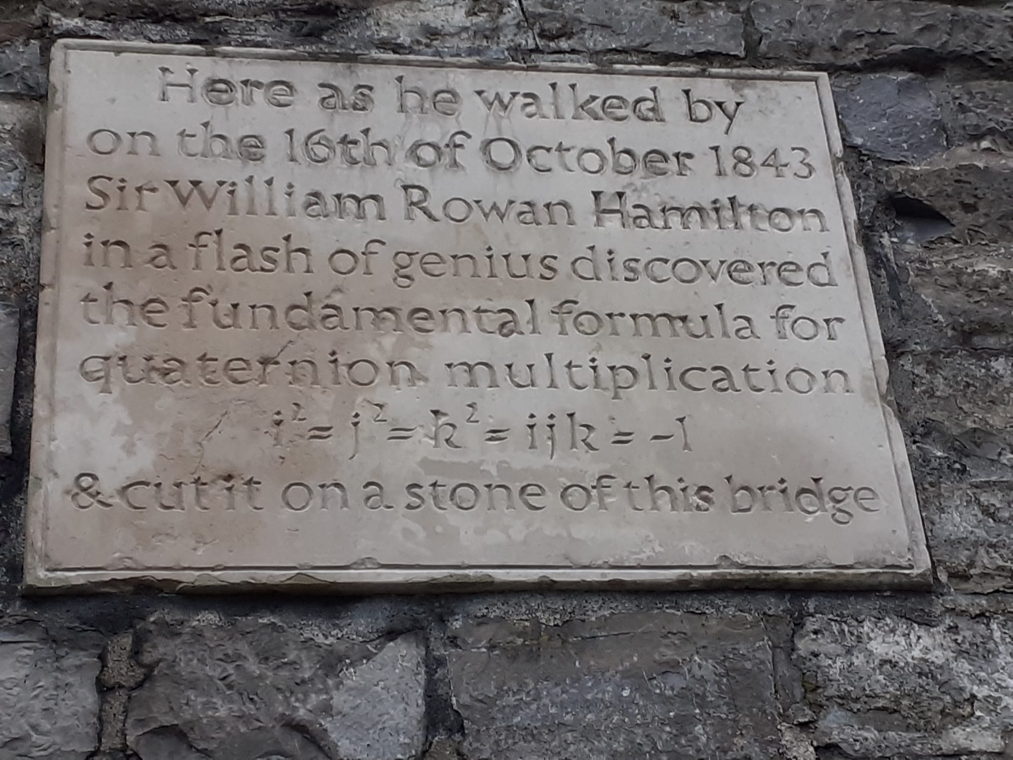 2019 12 30th Royal Canal Dublin William Rowan Hamilton bridge