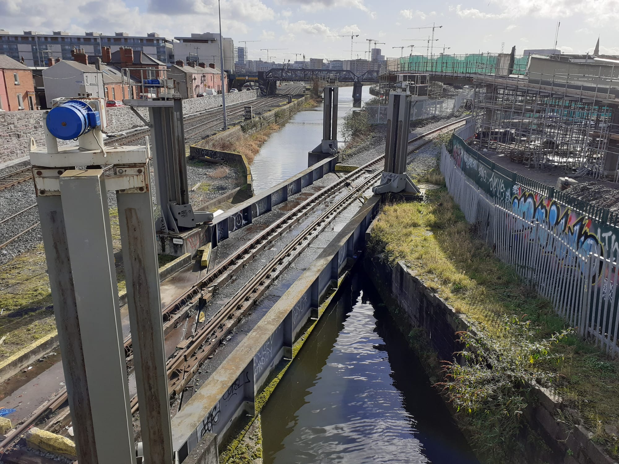 2020 02 20th Royal Canal Dublin, Newcommen Bridge, more commonly known as Effin Bridge