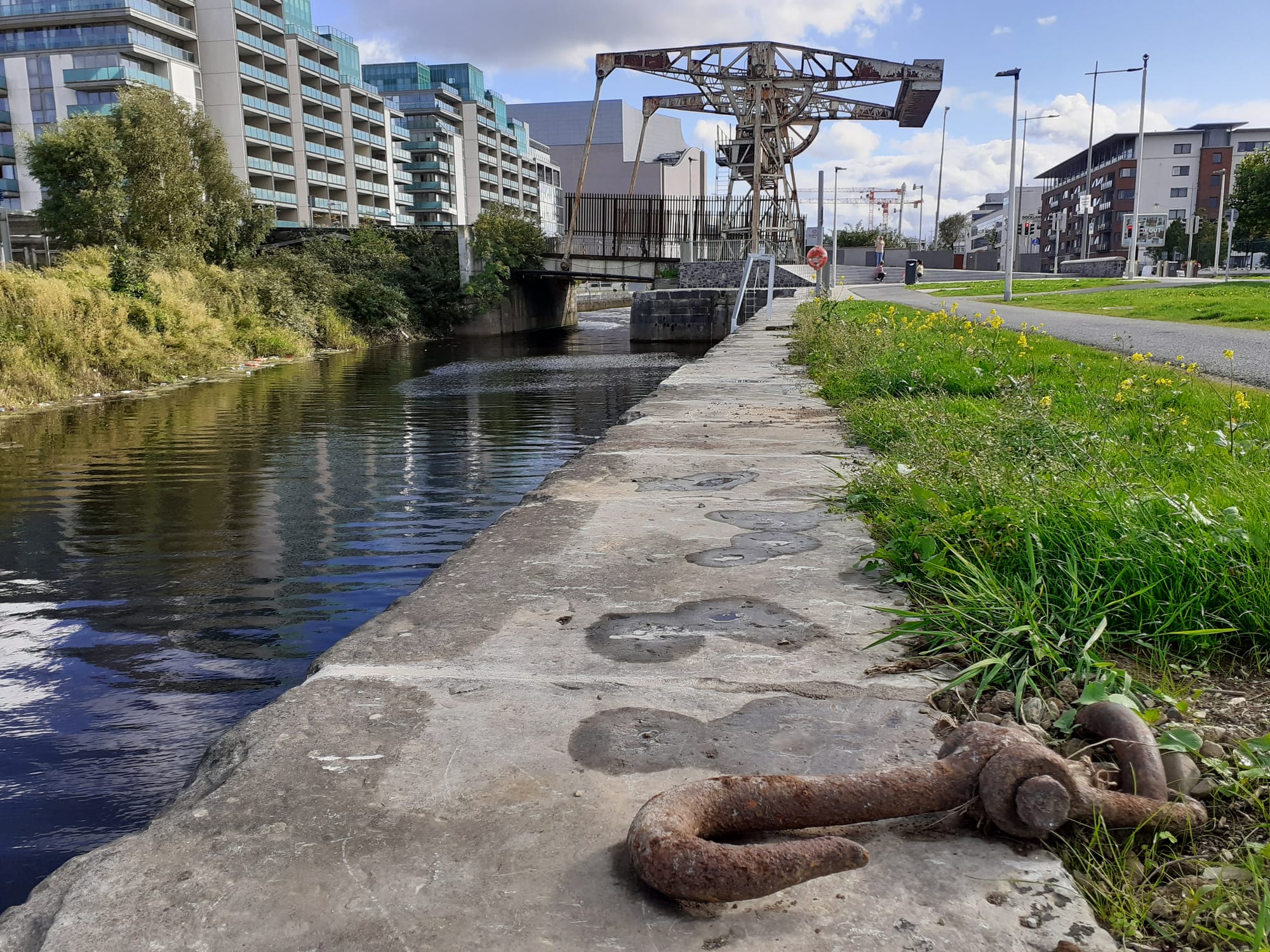 2020 09 04th Royal Canal Dublin Sherriff Street cycleway