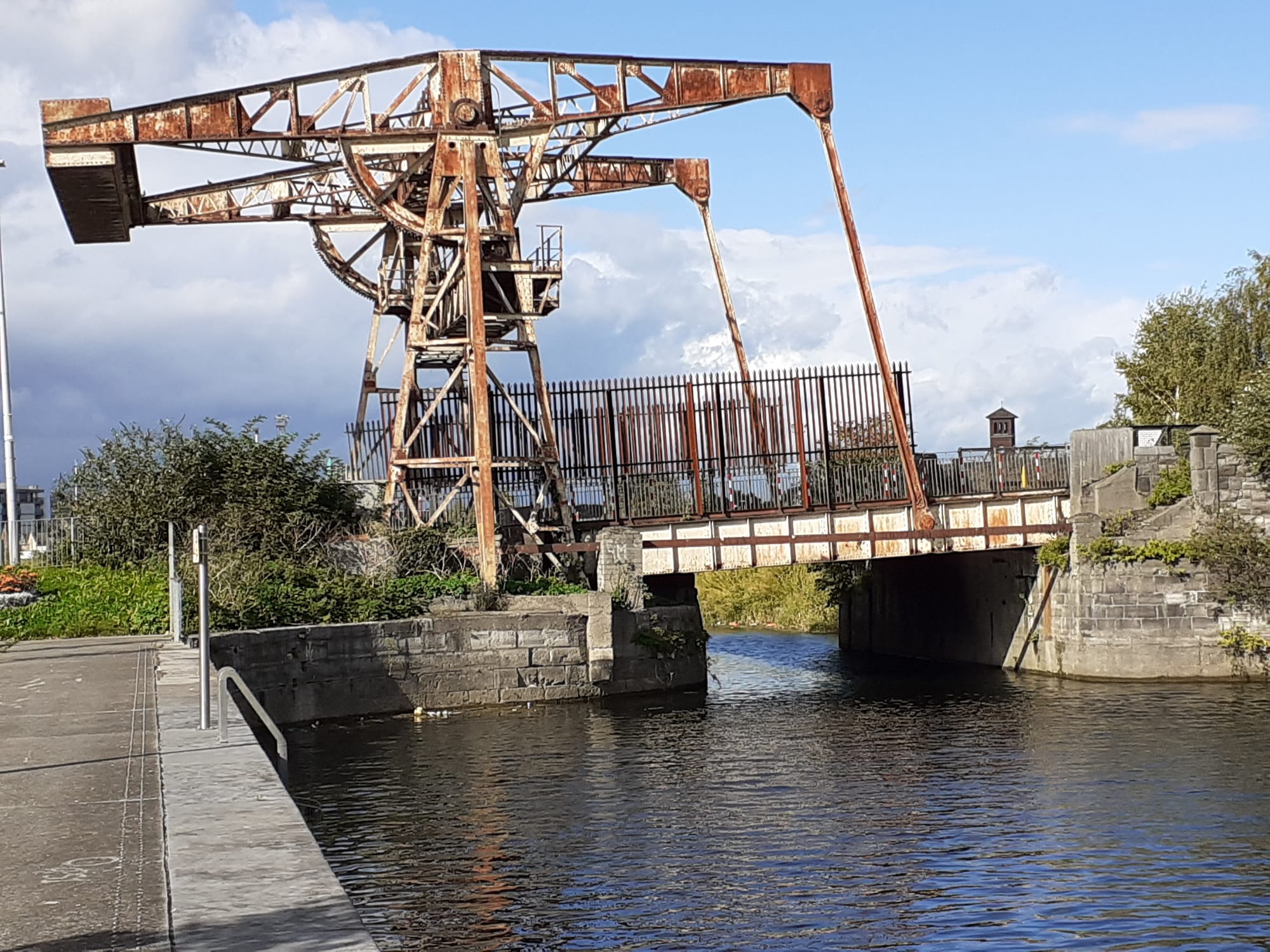 2020 02 20th Royal Canal Dublin Sherriff Street Scherzer Bridge