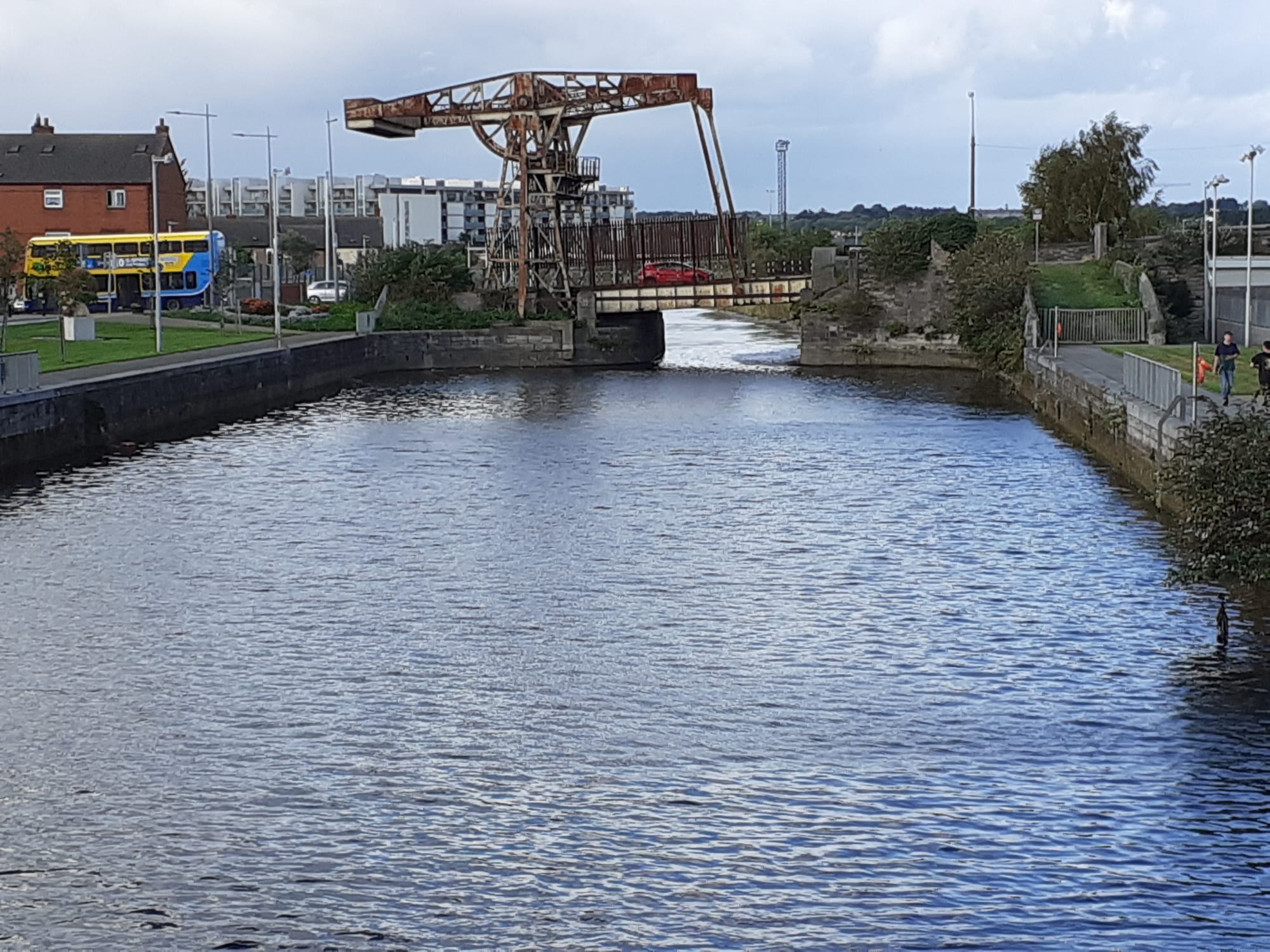 2020 09 04th Royal Canal Dublin Sherriff Street Spencer Dock