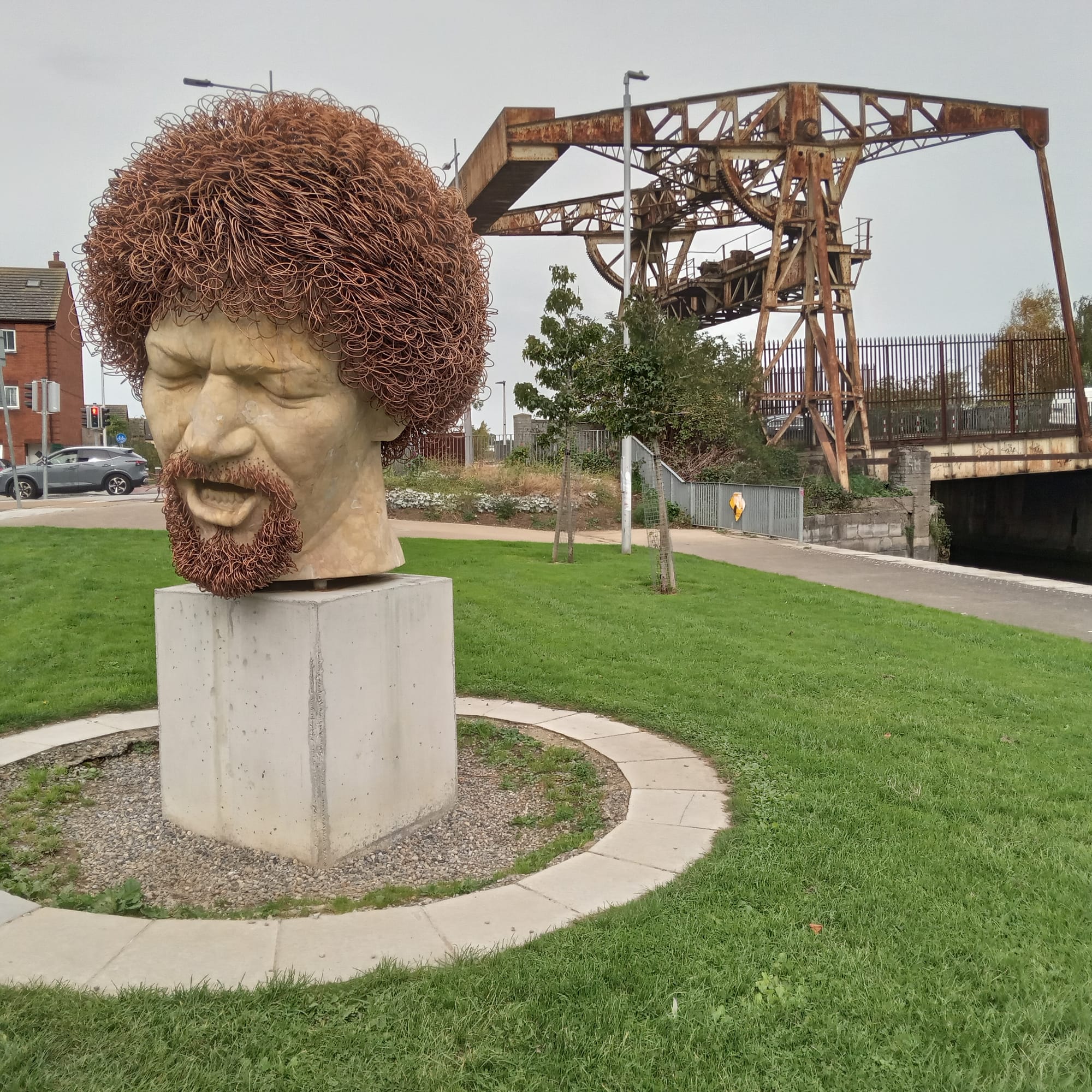 2023 10 07th Royal Canal Sherriff Street singer Luke Kelly
