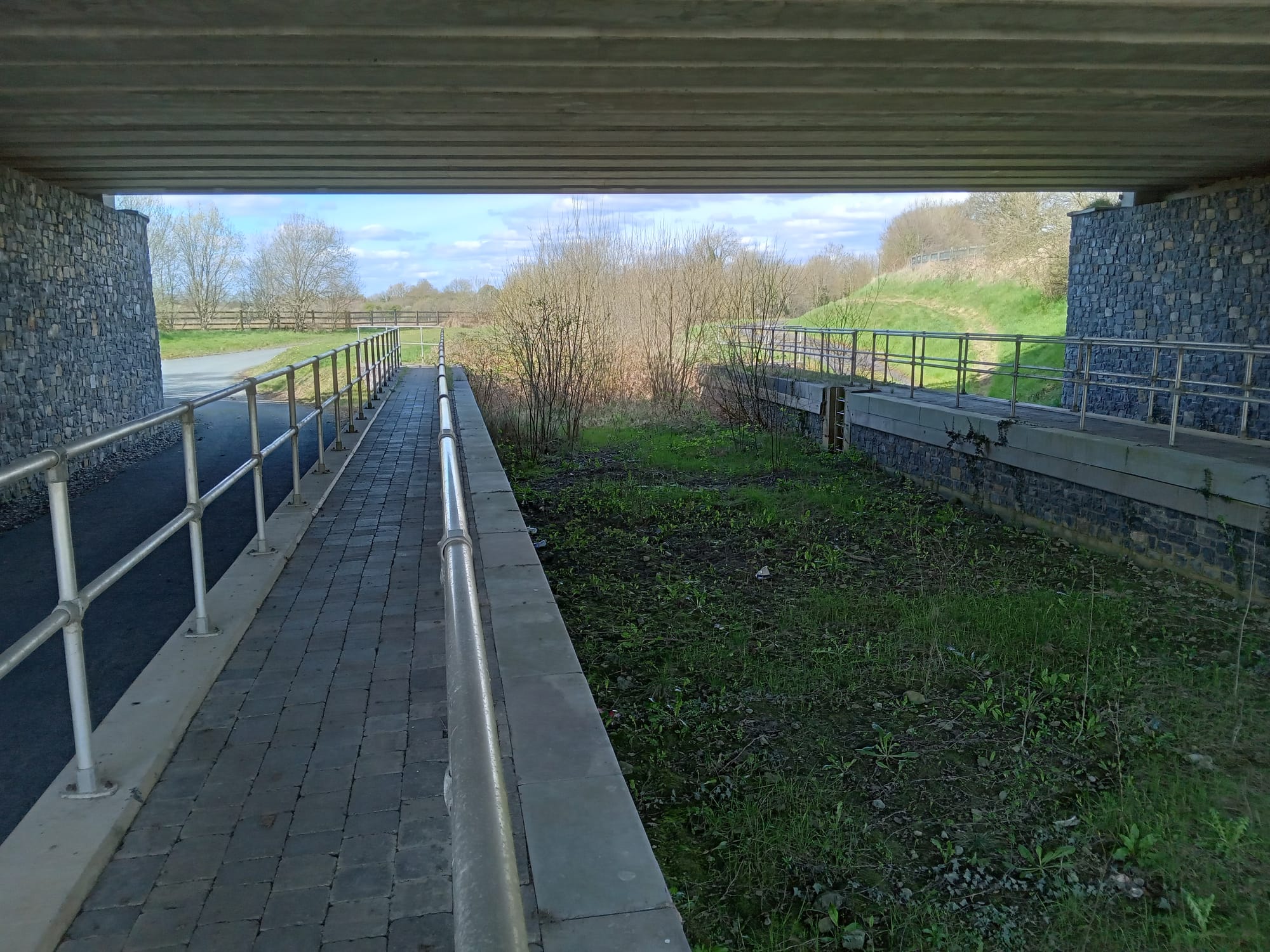 2023 04 07th Grand Canal Kilbeggan Line, dried up bed awaits rewatering