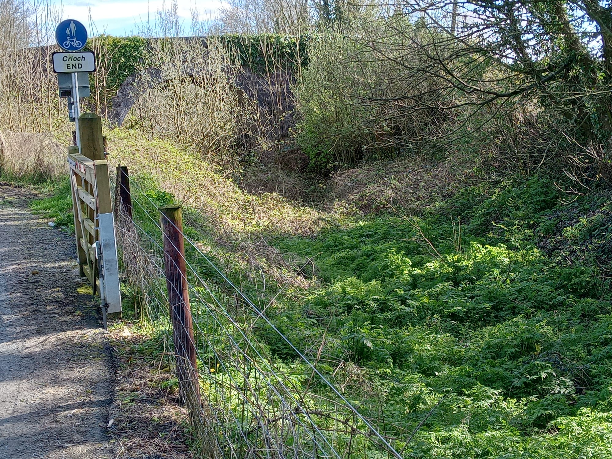2023 04 07th Grand Canal Kilbeggan Line awaits water