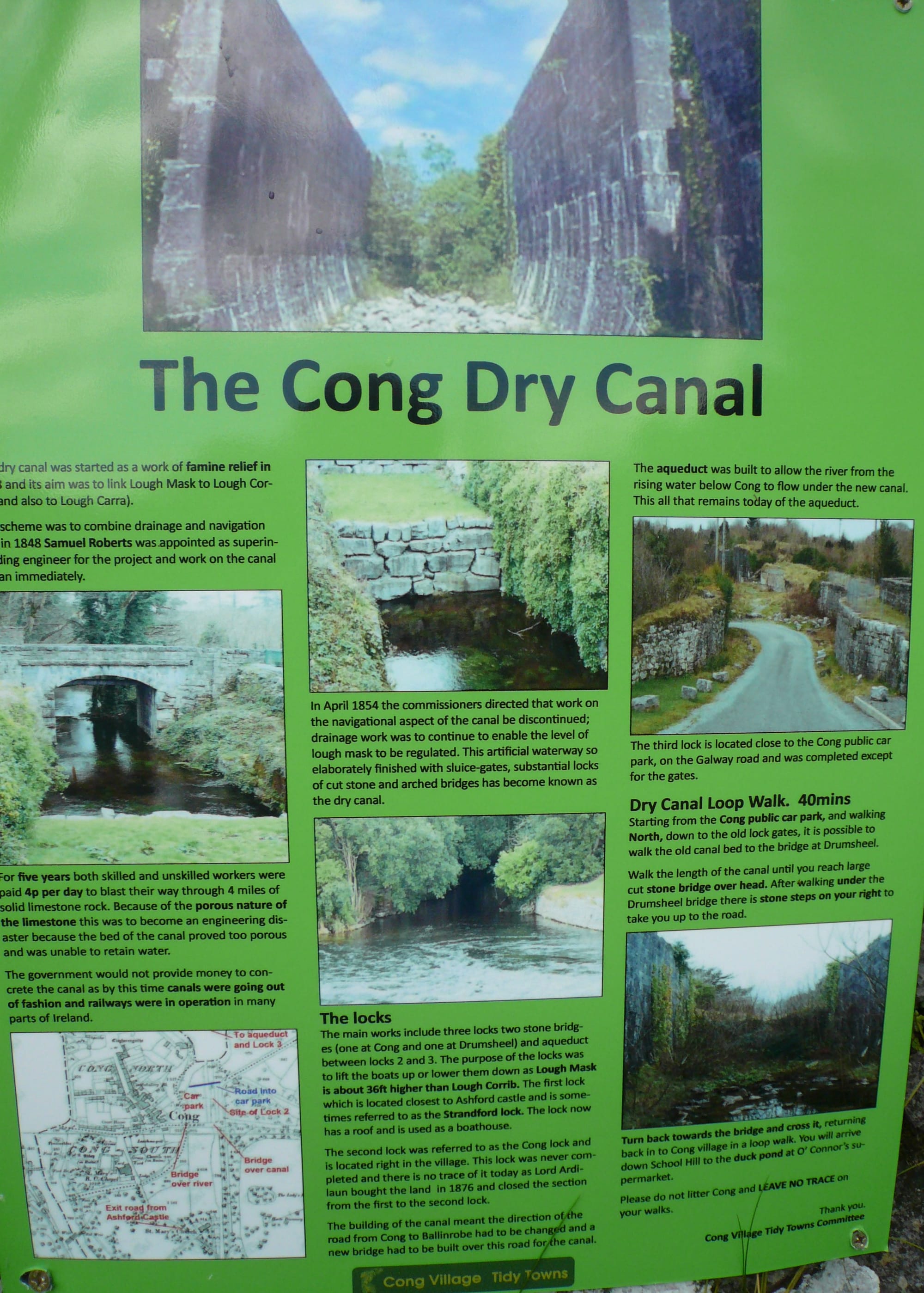 2015 07 Lough Corrib Cong Dry Canal