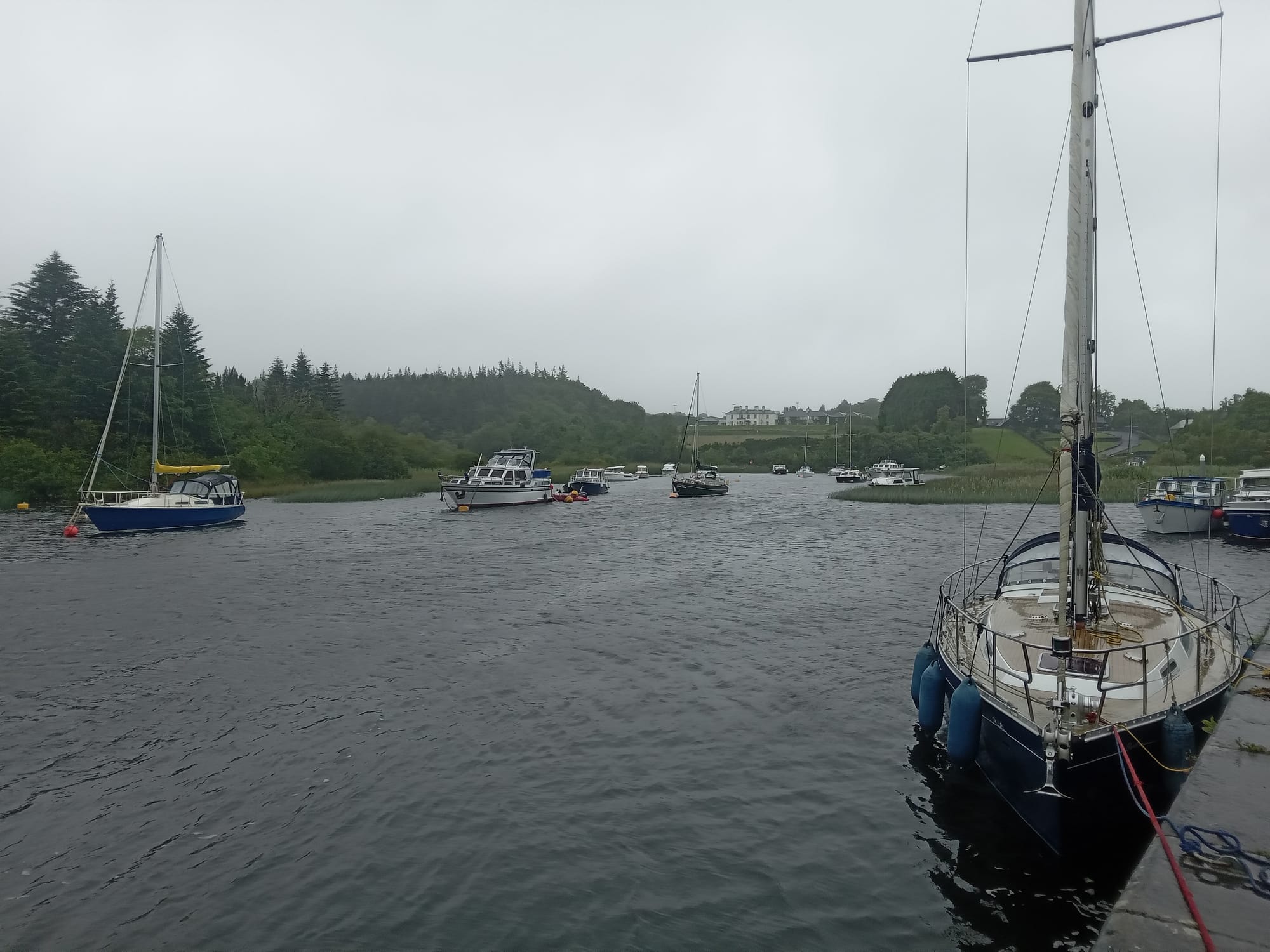 2024 06 27th Lough Corrib Lisloughrey harbour