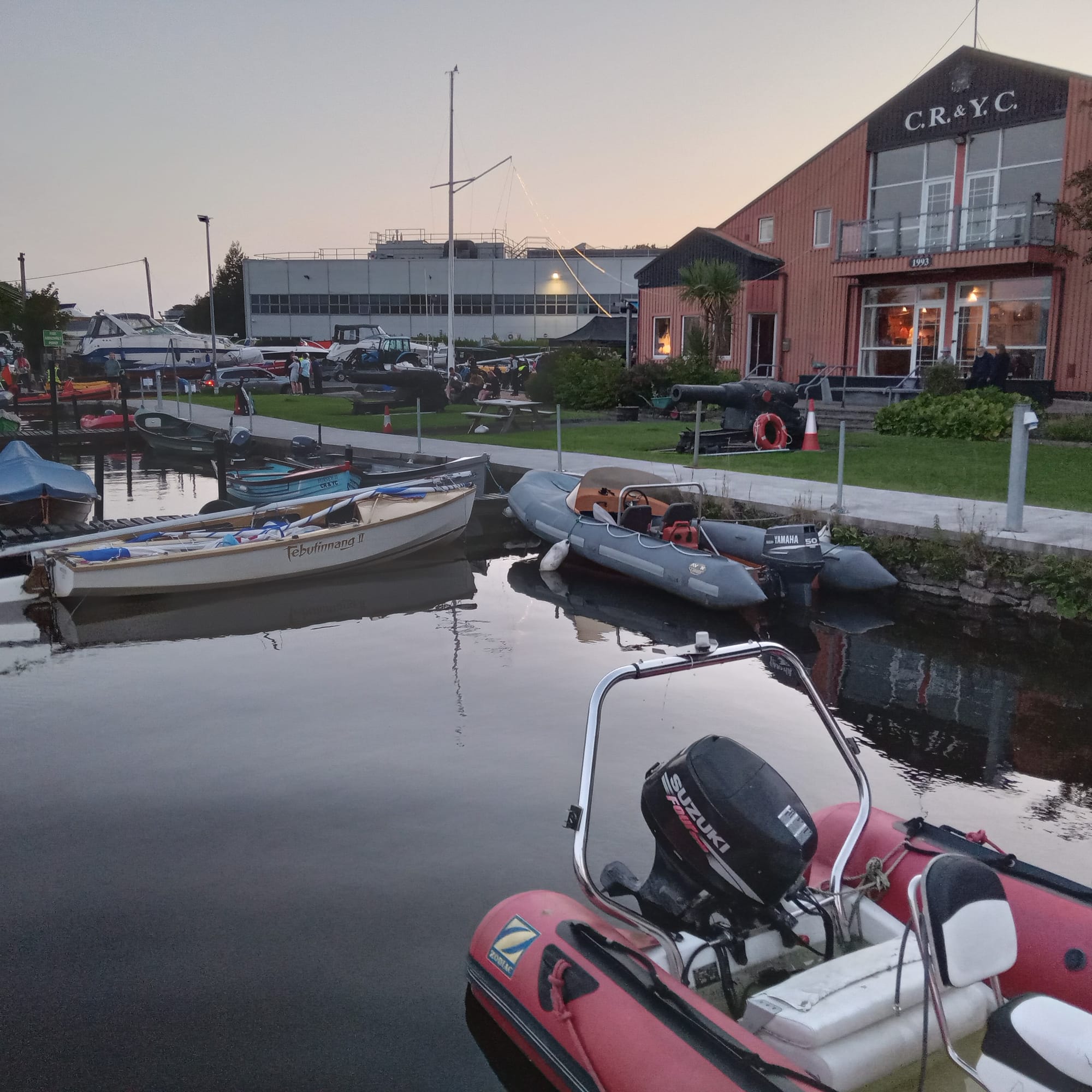 2025 06 28th  Lough Corrib, Cong to Galway race, yacht club finish