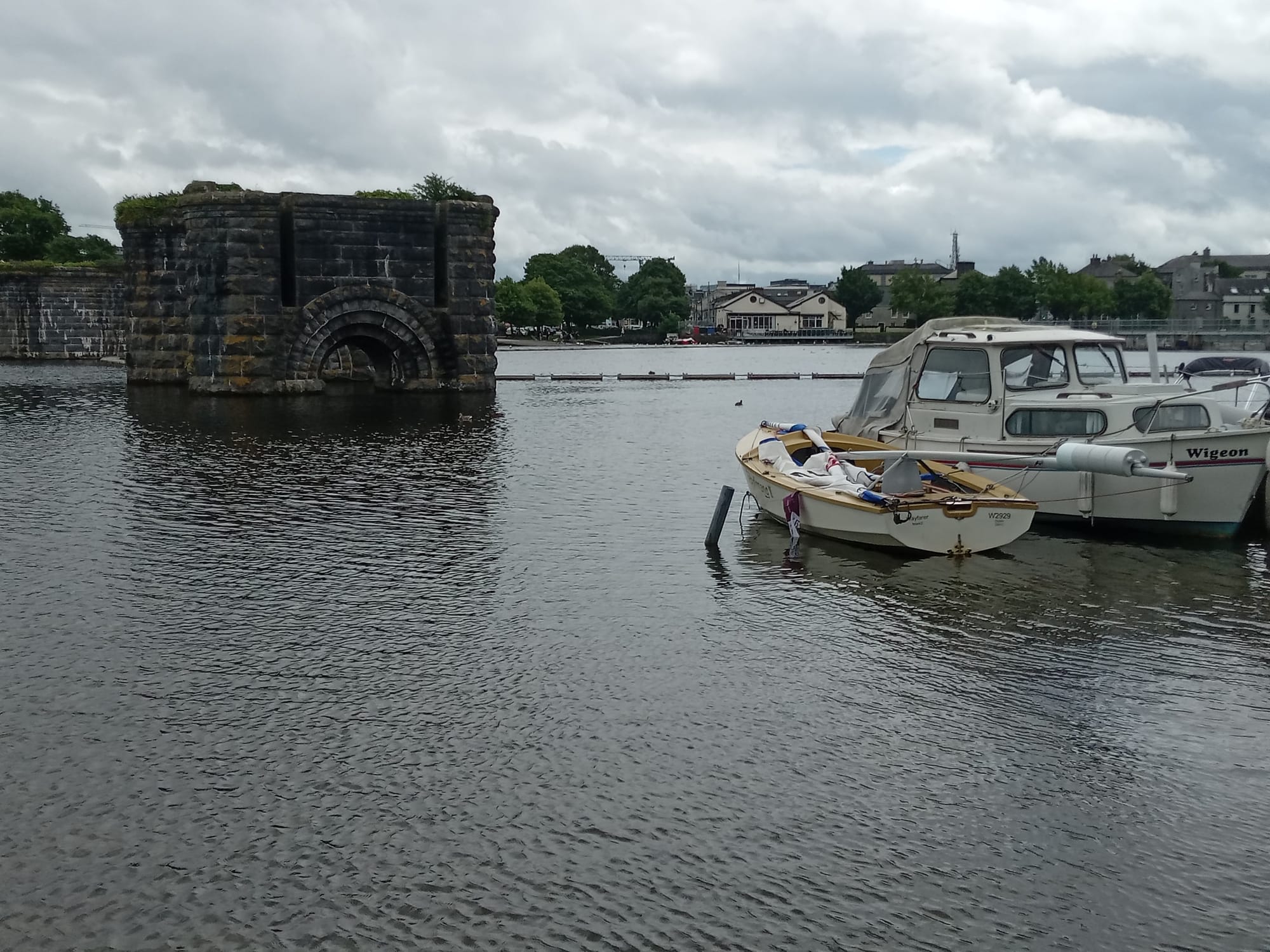 2025 06 28th  Lough Corrib, Galway, CRYC and former railway bridge