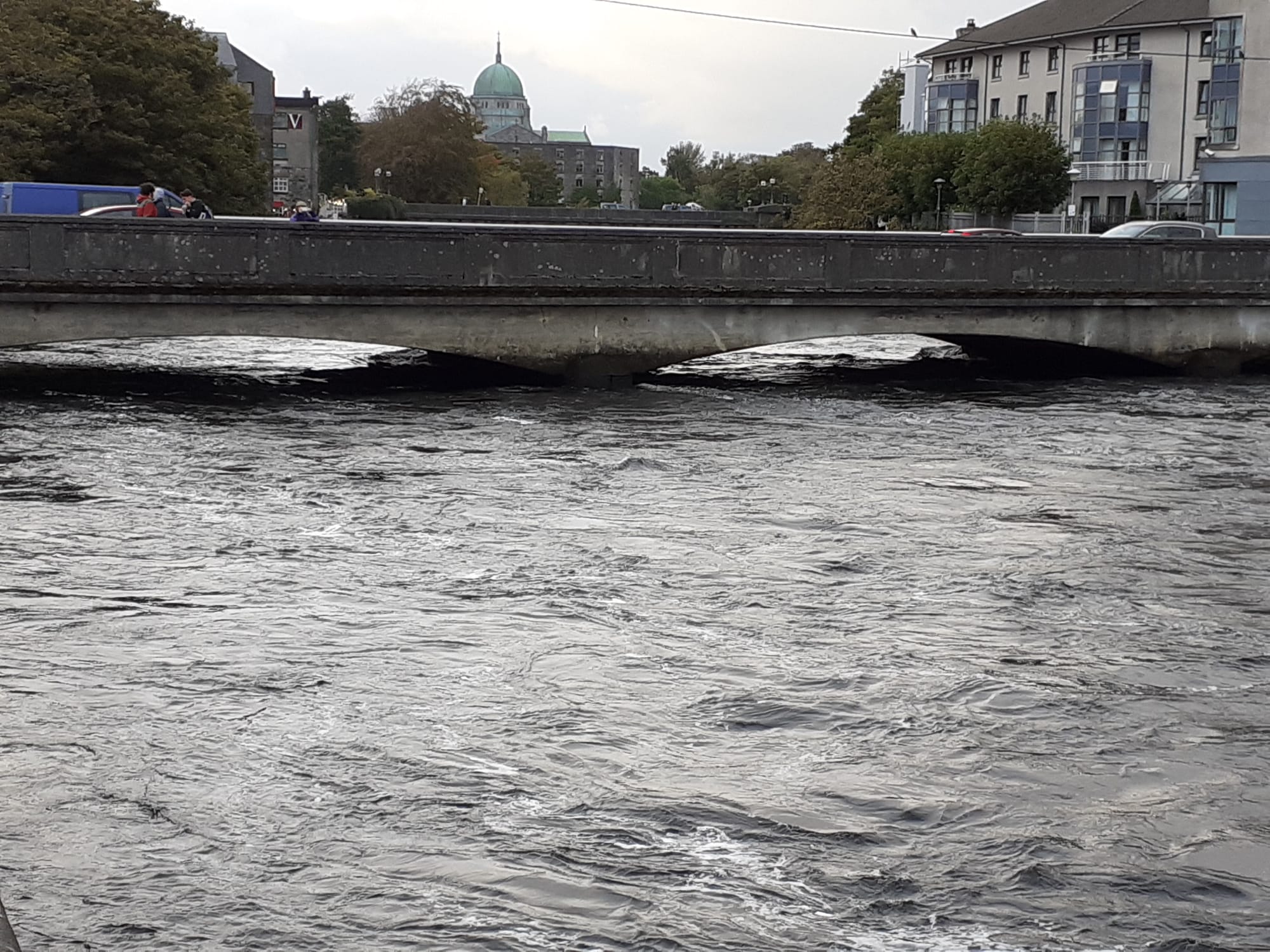 2019 09 27th Galway Claddagh Corrib bridge maxed out