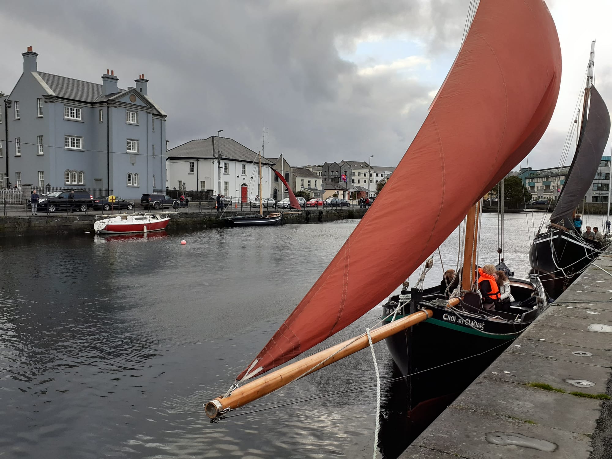 2019 09 27th Galway heritage boats in Eglinton Basin