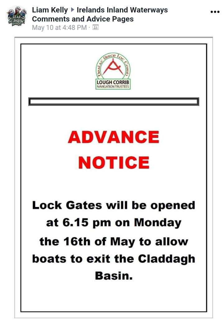 2022 05 15th Galway Claddagh Basin May openings