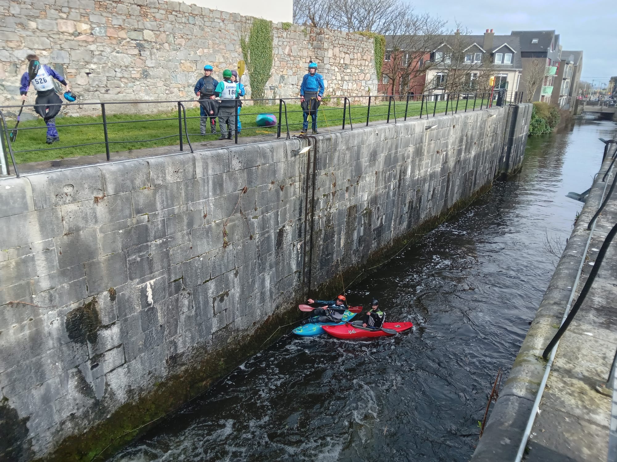 2025 03 02nd  Eglinton Canal Galway Parkaverra Lock gates removed, paddlers paradise