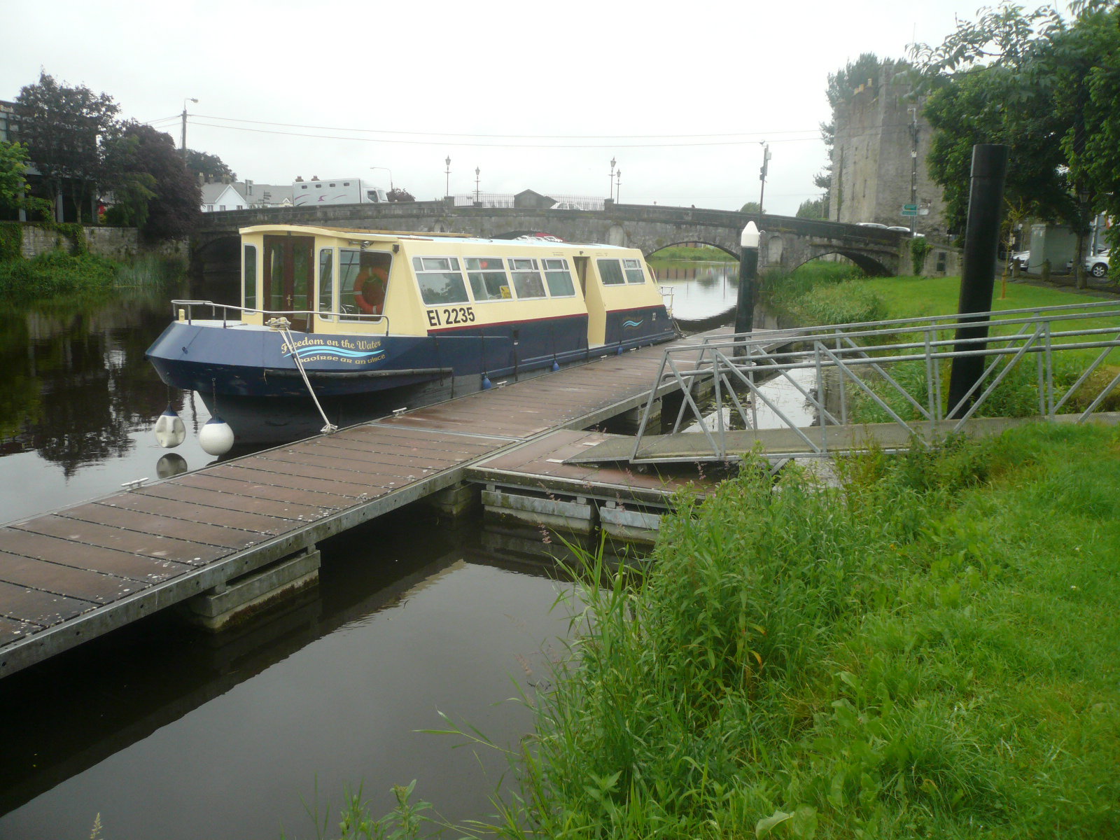2016 06 Barrow Navigation Athy, tourboat Saoirse Ar An Uisce