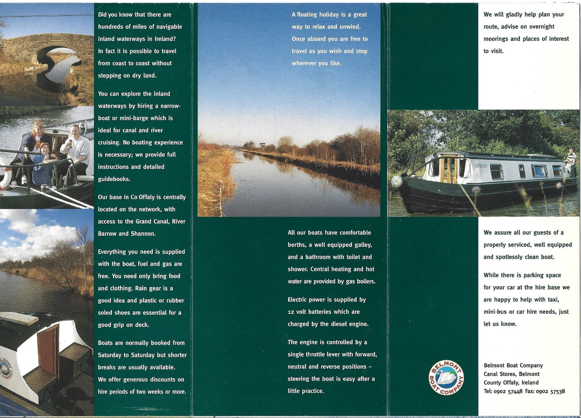 1997 Belmont Boat Company Grand Canal brochure