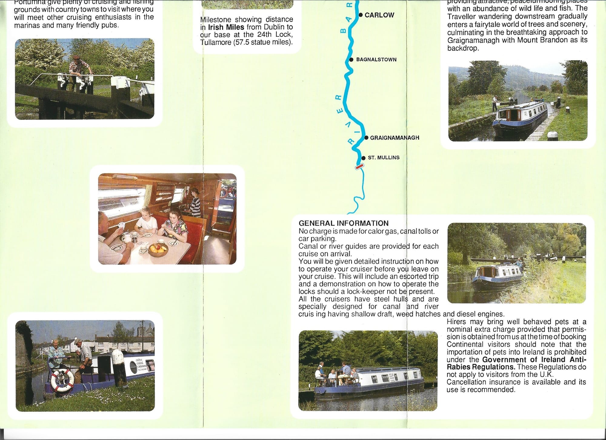 1997 Celtic Canal Cruisers Cappincur Tullamore Brochure