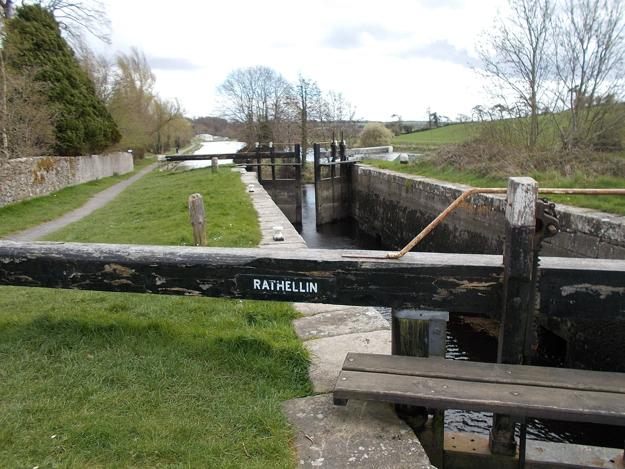 2015 04 River Barrow Bagnelstown Rathellen Lock, north of Bagnelstown