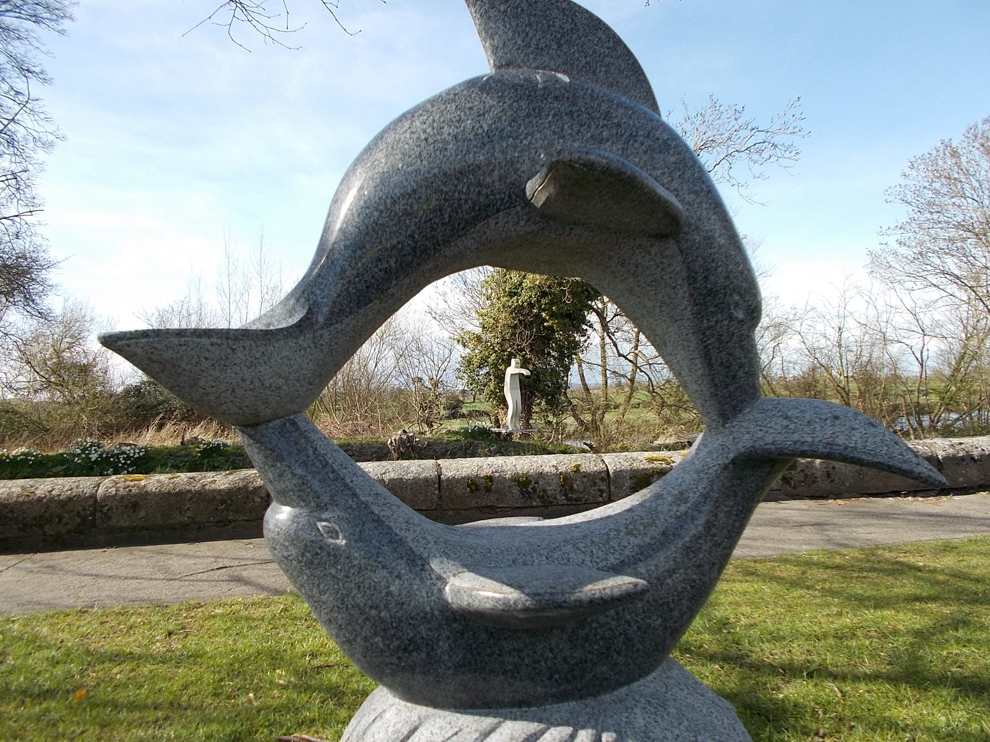 2015 04 River Barrow Bagnelstown dolphin artwork