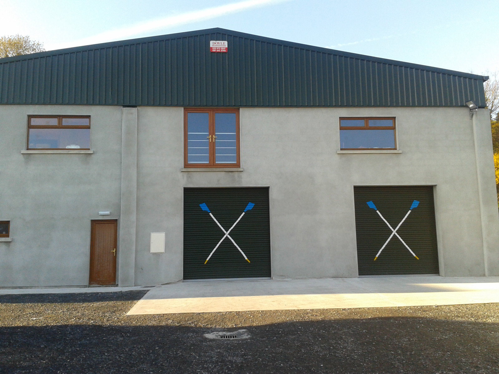 2015 04 River Barrow Graiguenamanagh new boathouse