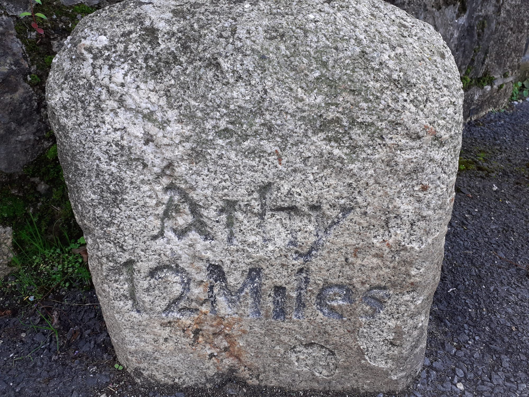 2020 08 23rd Grand Canal Carlow milemarker
