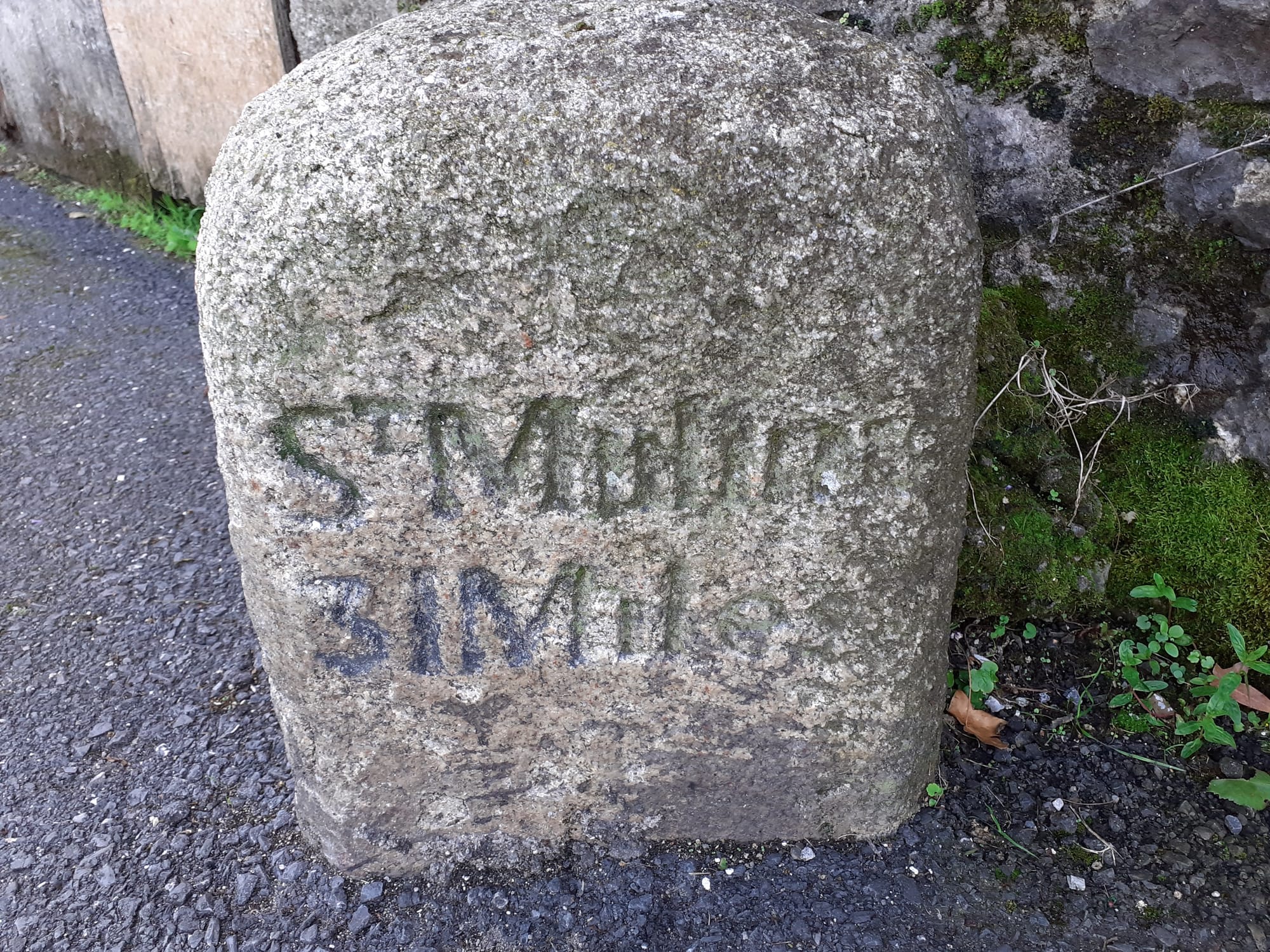 2020 08 23rd Grand Canal Carlow milemarker