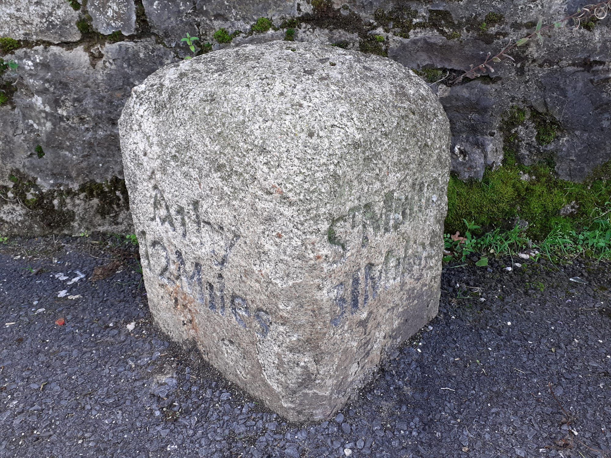 2020 08 23rd Grand Canal Carlow milemarker