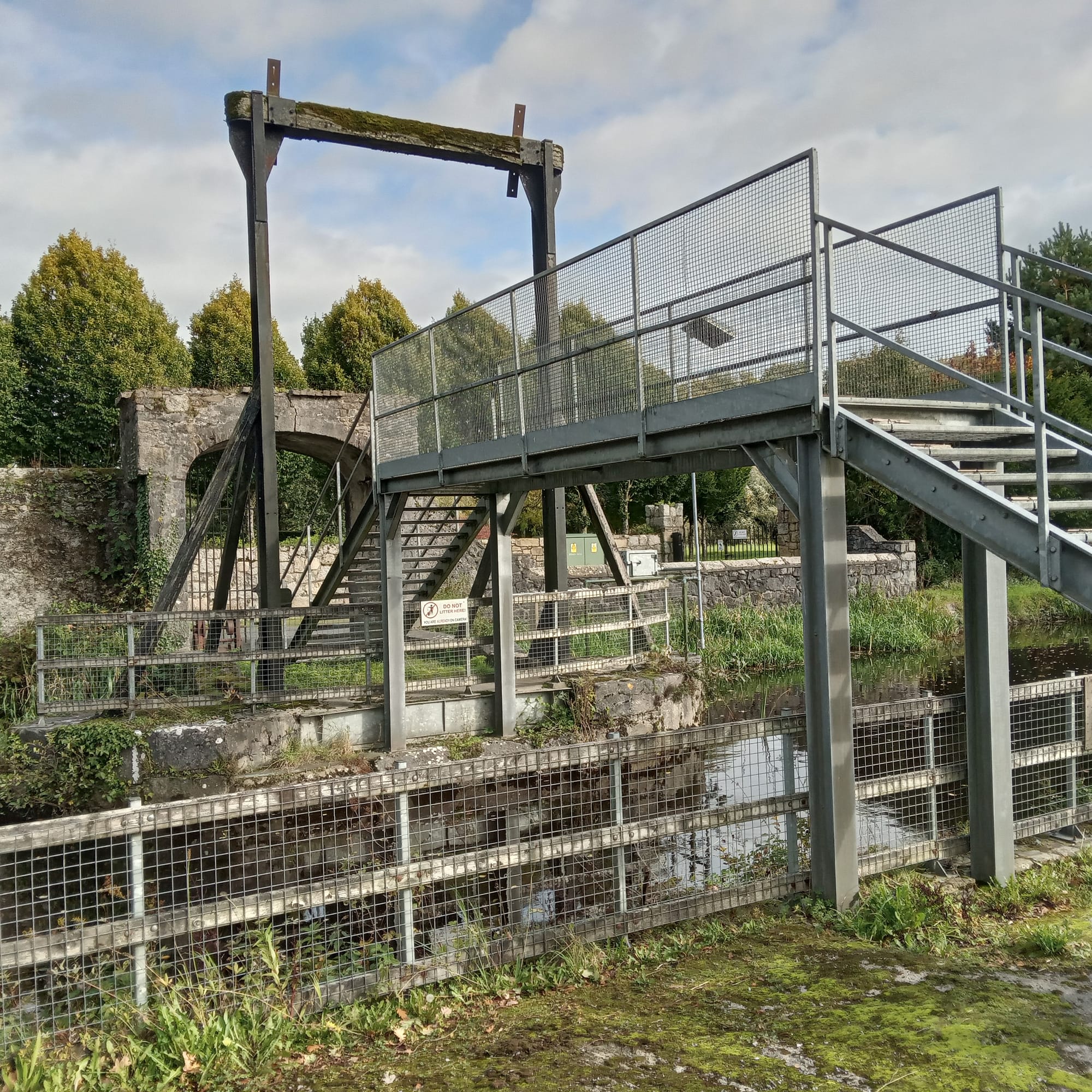 2023 10 04th River Barrow Milford, heritage lifting bridge replace with fixed span bridge