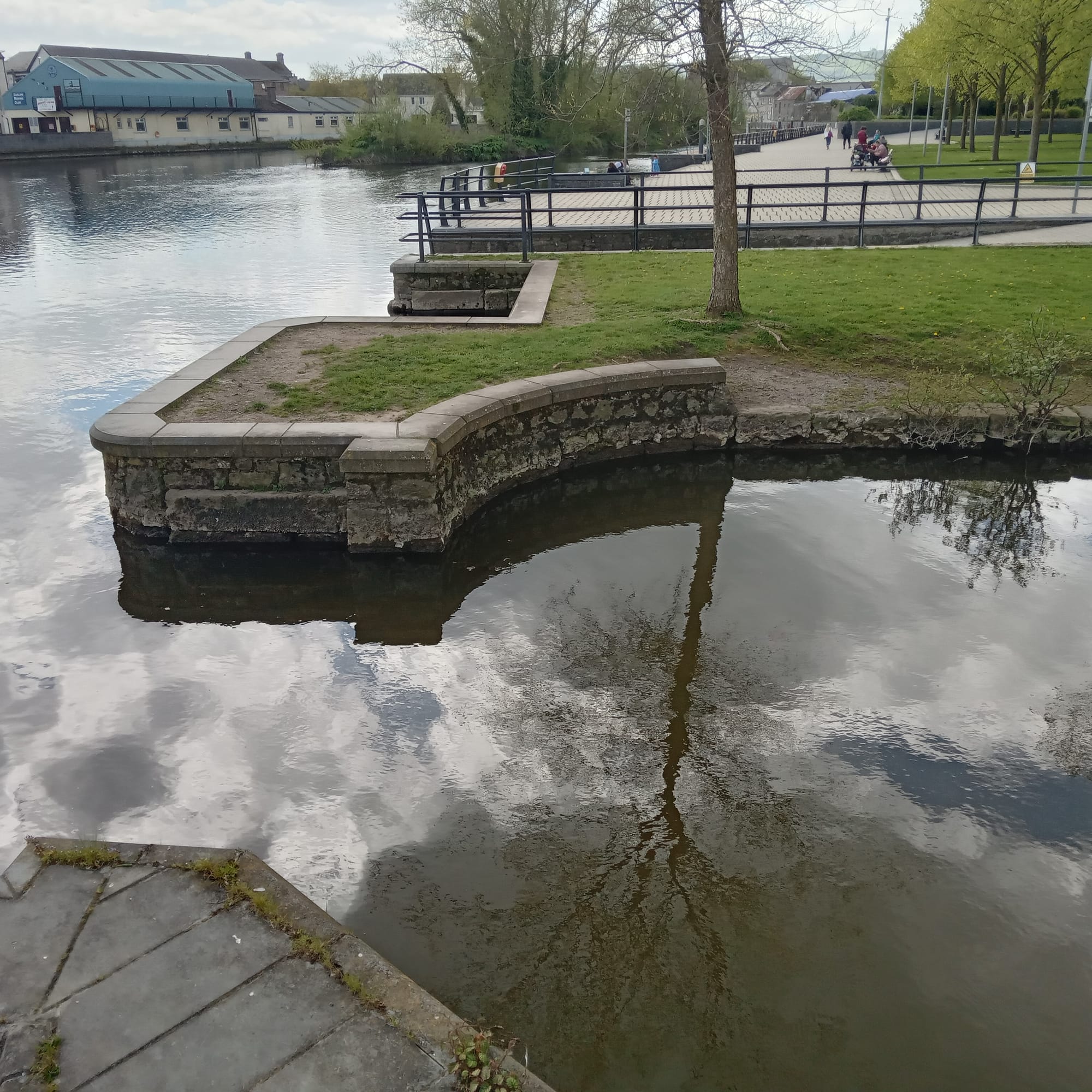 2024 04 24th River Barrow Carlow dry dock entrance