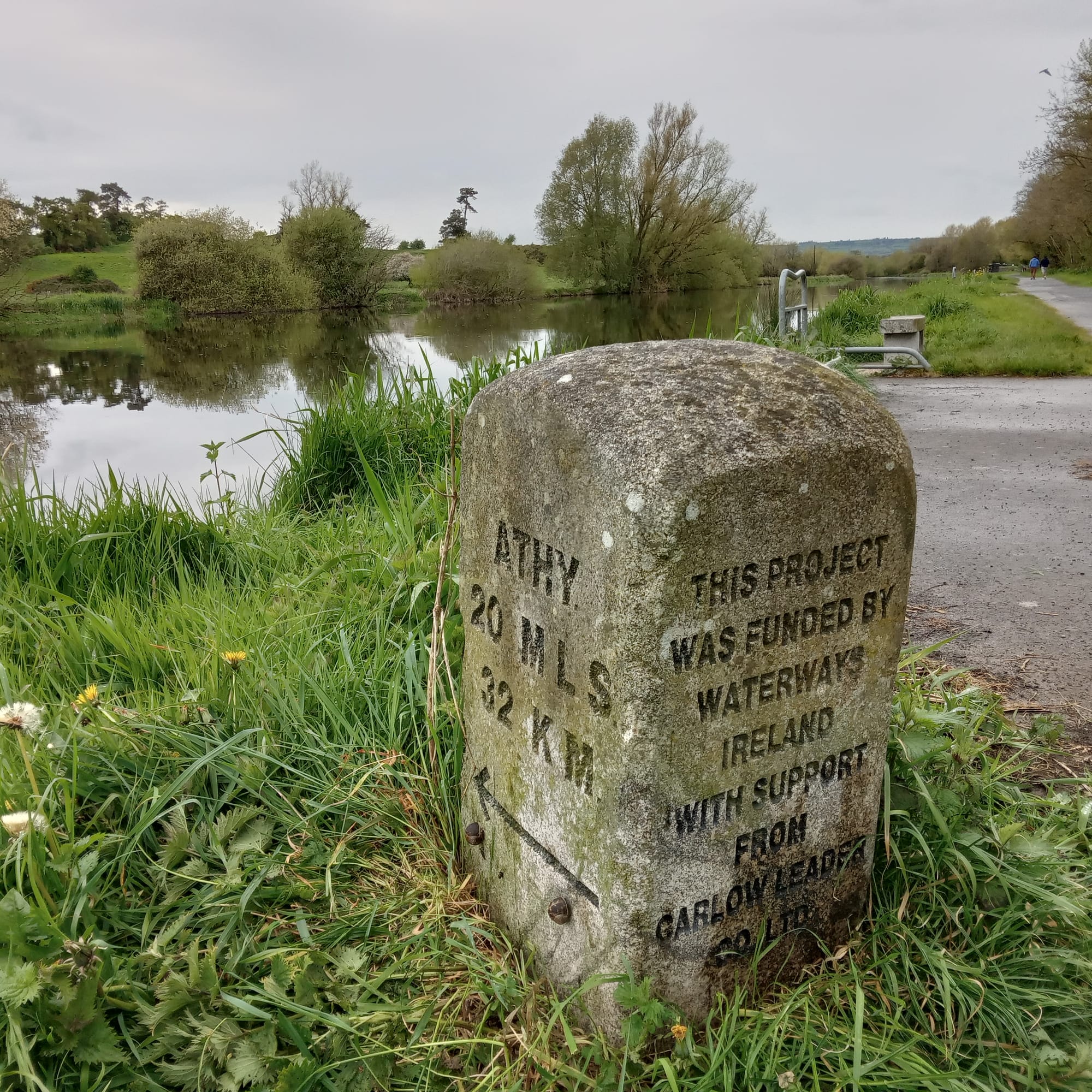 2024 04 25th River Barrow Bagnelstown milemarker