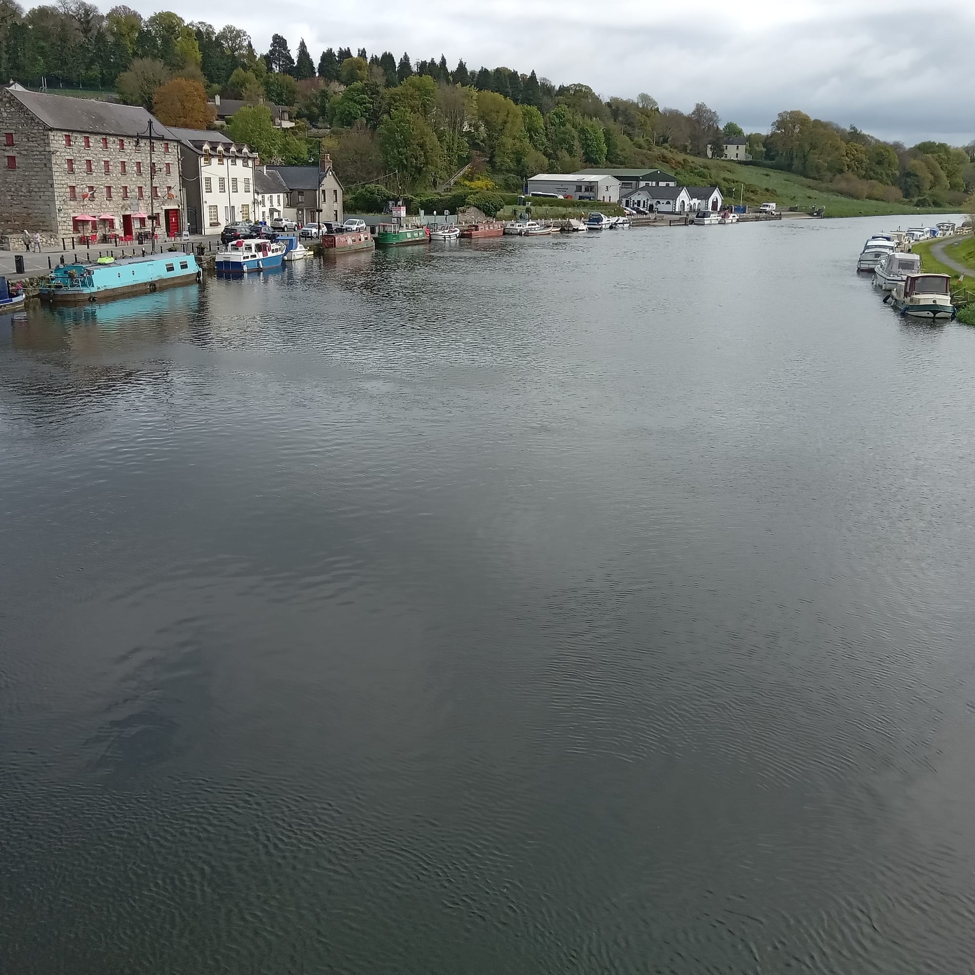 2024 04 25th River Barrow Graiguenamanagh  upriver from bridge