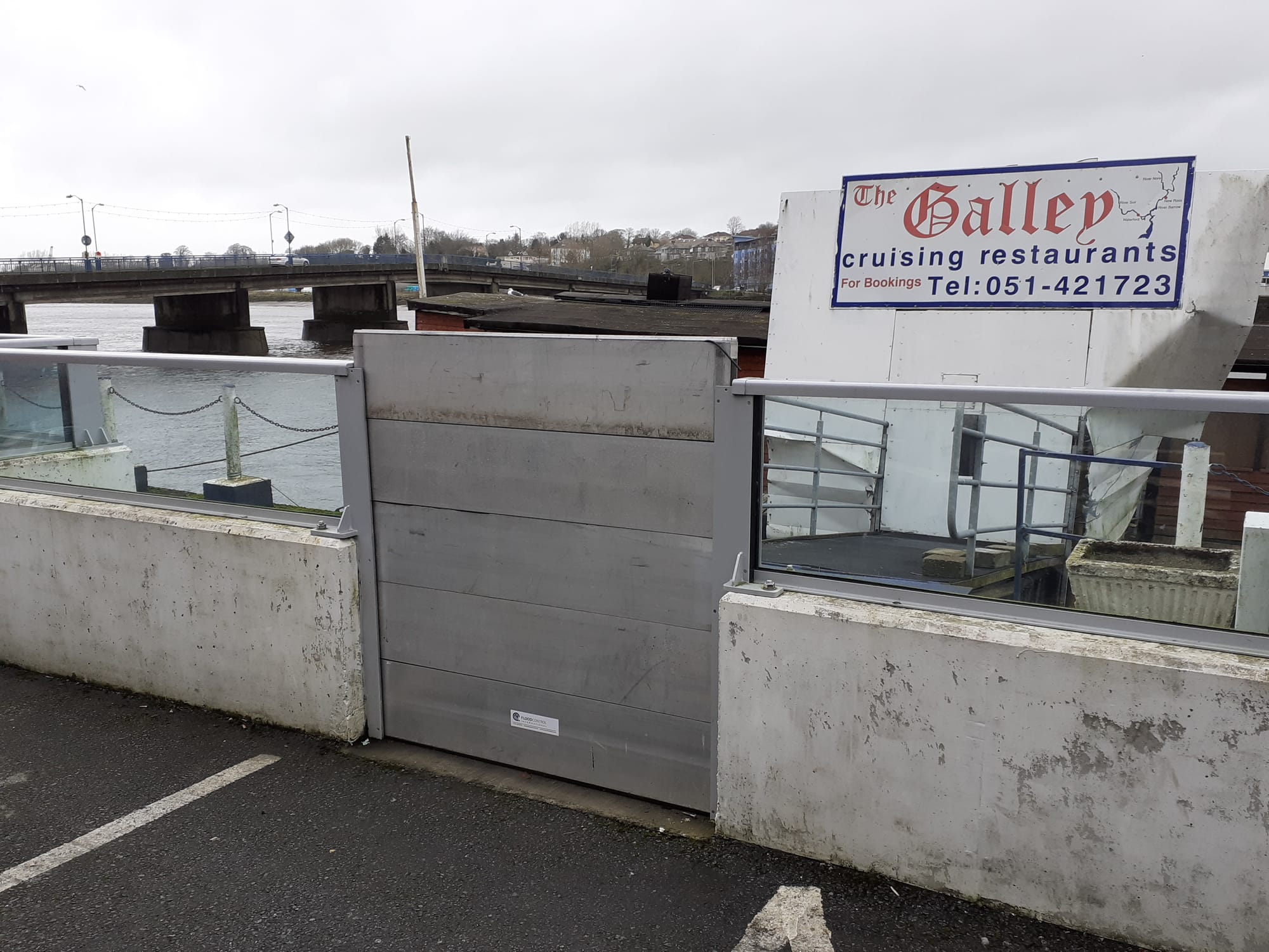 2019 12 28th River Barrow New Ross Galley Restaurant entrance