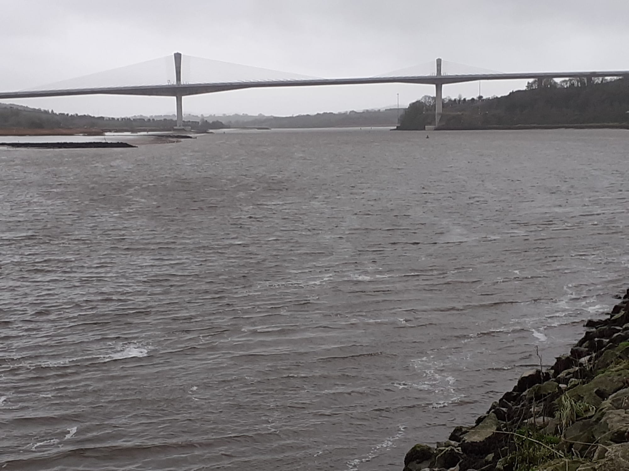 2019 12 28th River Barrow New Ross new Kennedy bridge