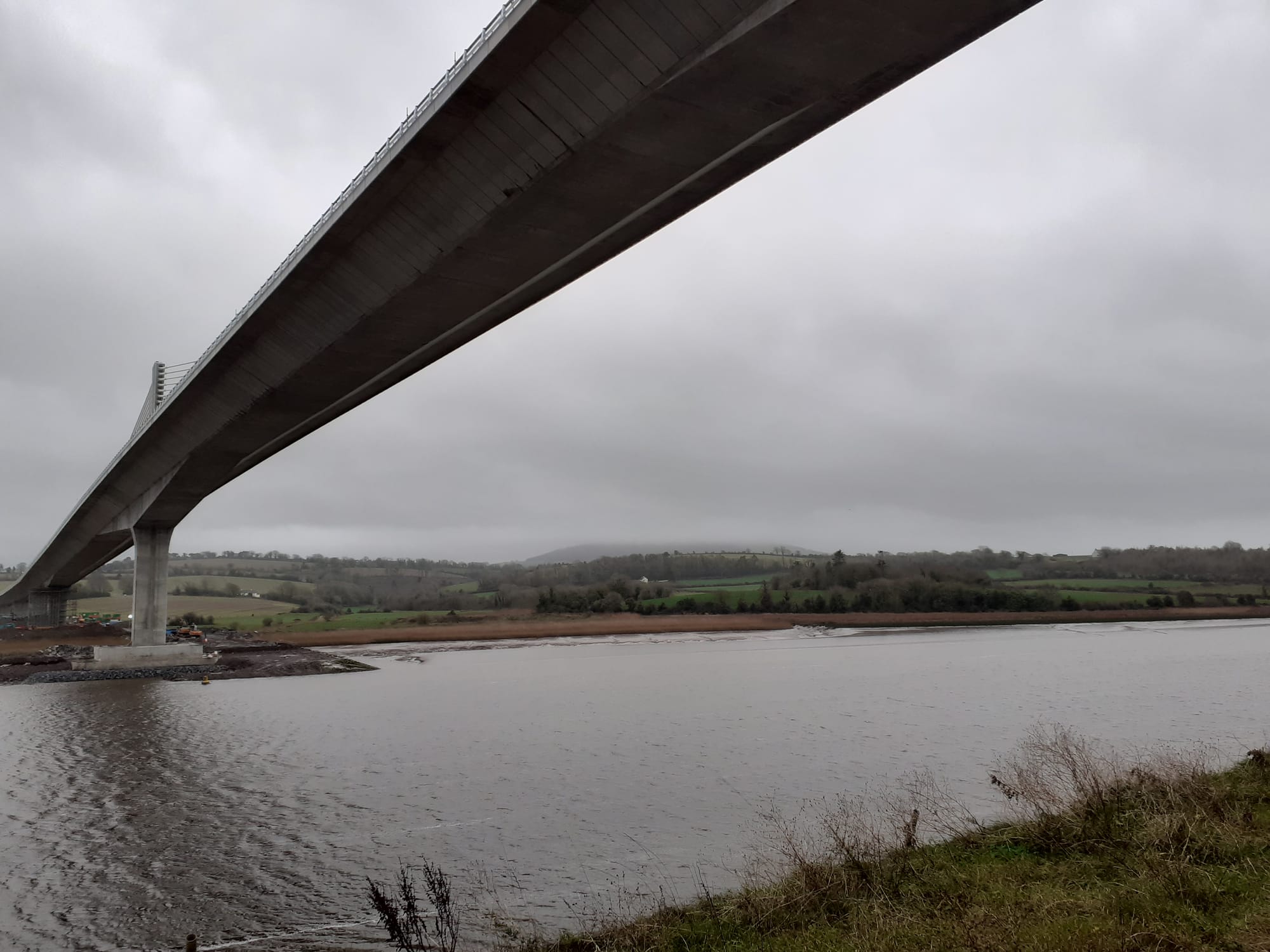 2019 12 28th River Barrow New Ross new Kennedy bridge