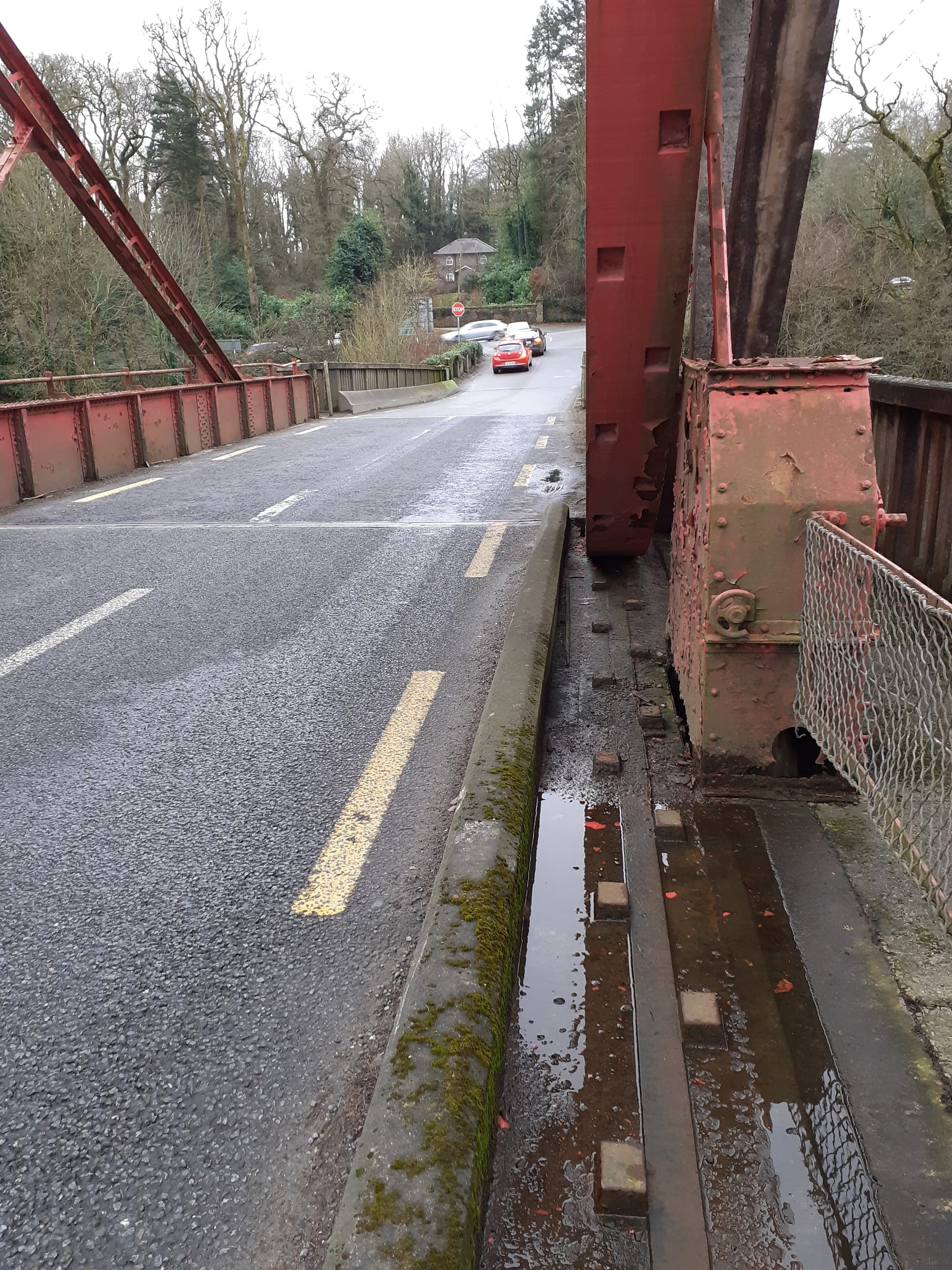2019 12 29th River Barrow Ferrymountgarret, Scherzer lifting bridge
