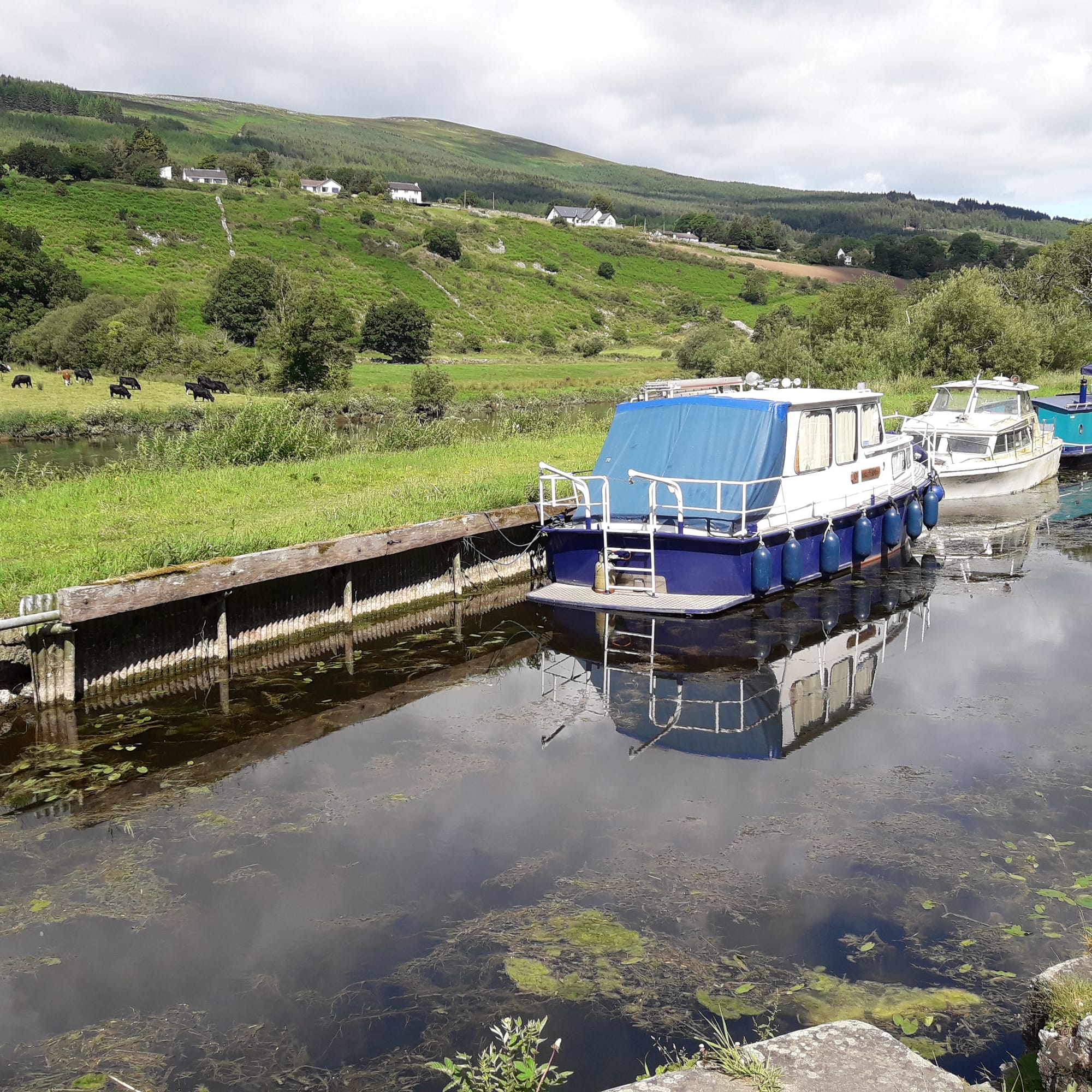 2019 06 30th River Barrow Saint Mullins, sea lock