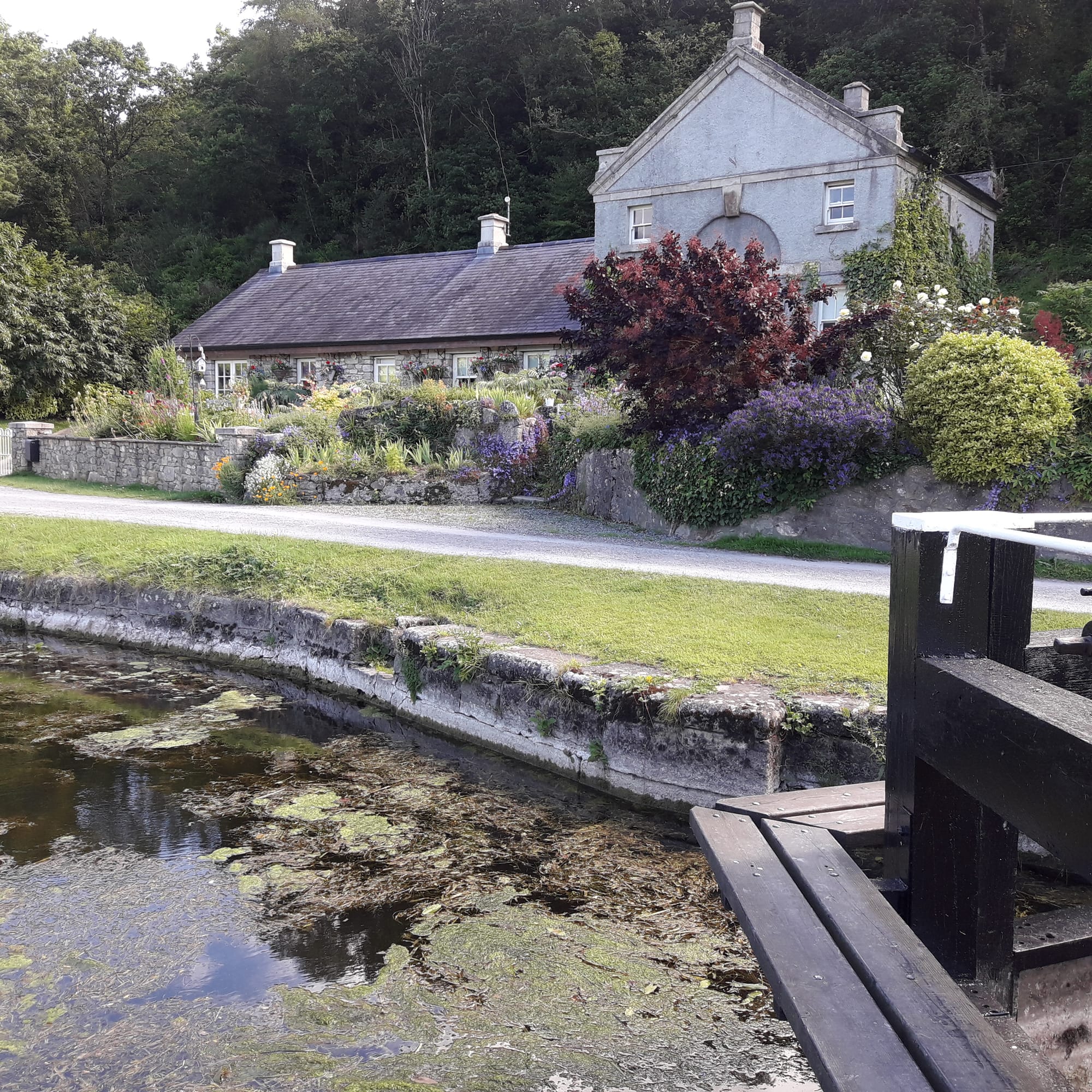 2019 06 30th River Barrow Saint Mullins, sea lock where Barrow joins the tidal sea