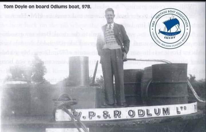 River Barrow, Saint Mullins, Odlums riverside mill, image from Heritage Boat Association