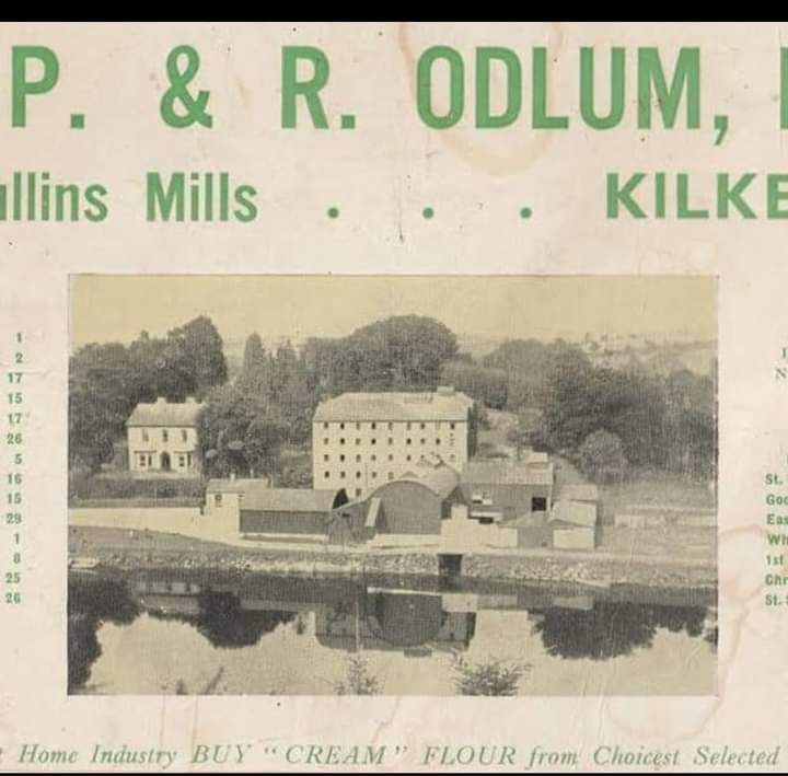 River Barrow, Saint Mullins, Odlums riverside mill, image from Facebook post