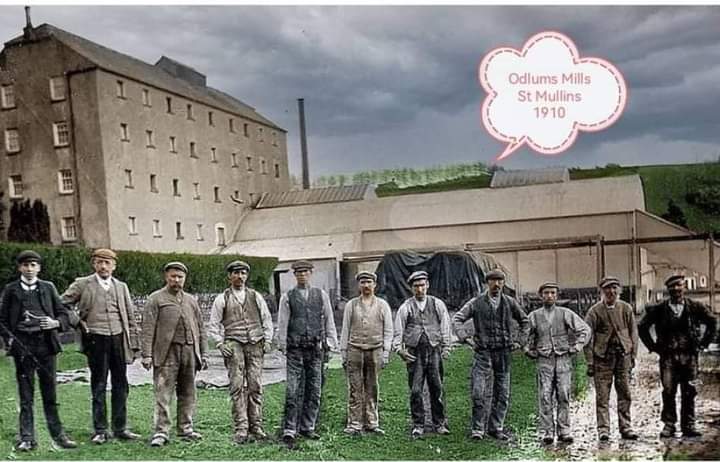 River Barrow, Saint Mullins, Odlums riverside mill, image from Facebook post