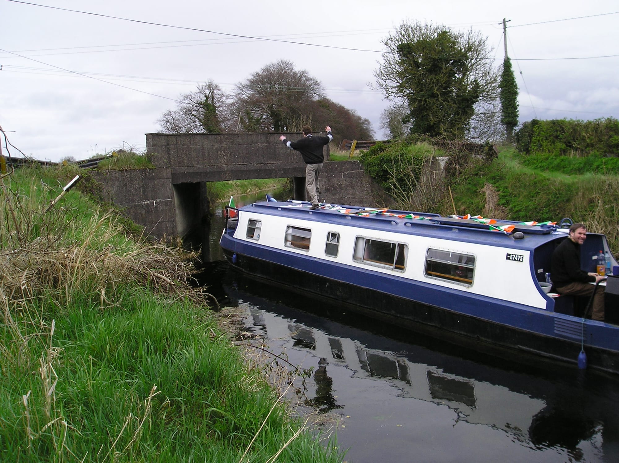 2005 03 Grand Canal Milltown, low bridge on Milltown canal feeder