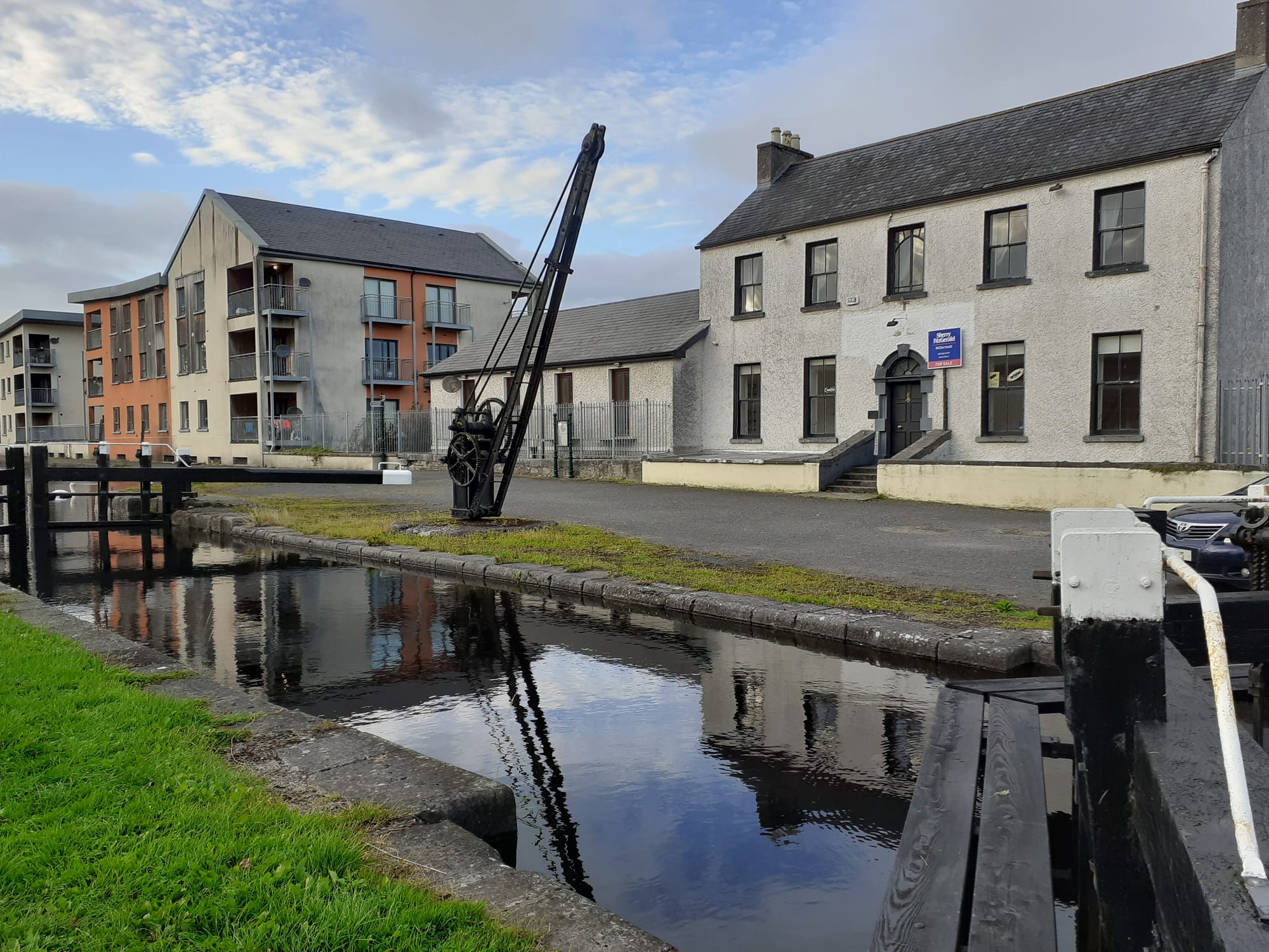 2020 08 23rd Grand Canal Athy Lock harbourmasters house
