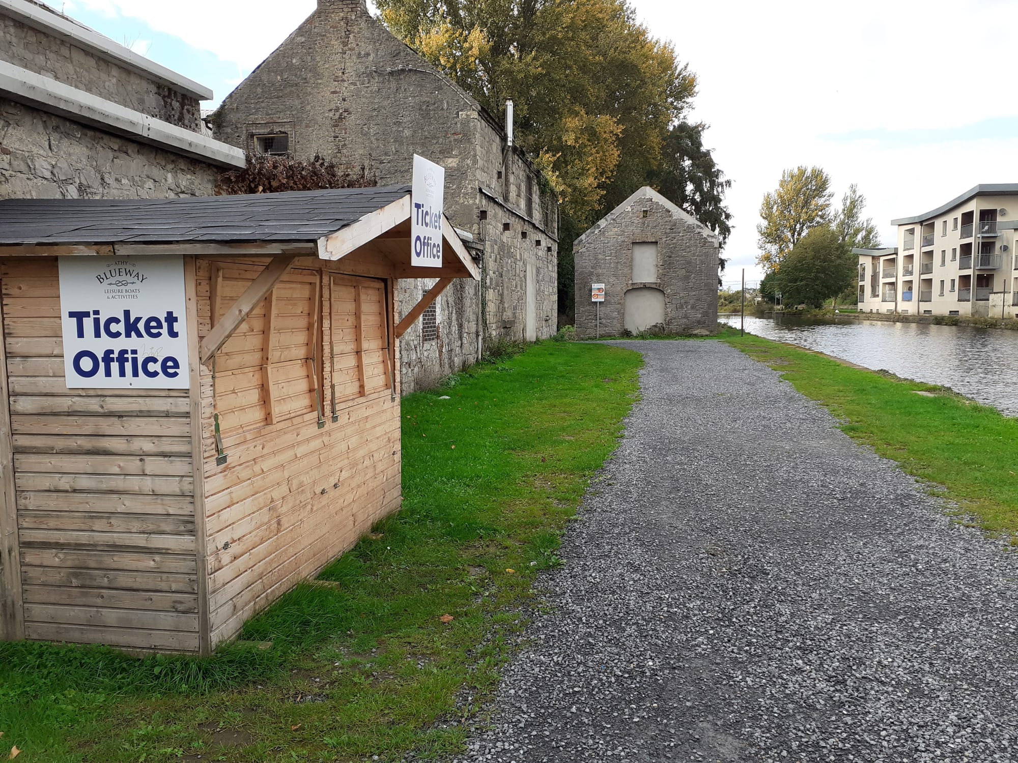2022 10 06th Grand Canal Barrow Line Athy Blueway ticket office