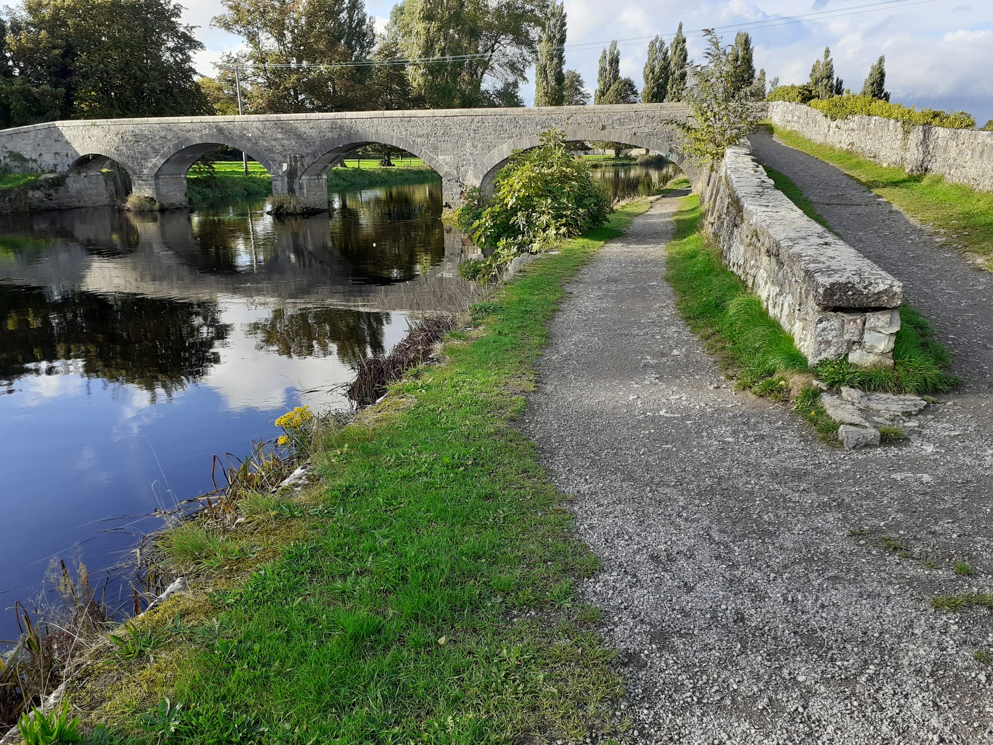 2022 10 06th Grand Canal Barrow Line Athy horse bridge built 1796