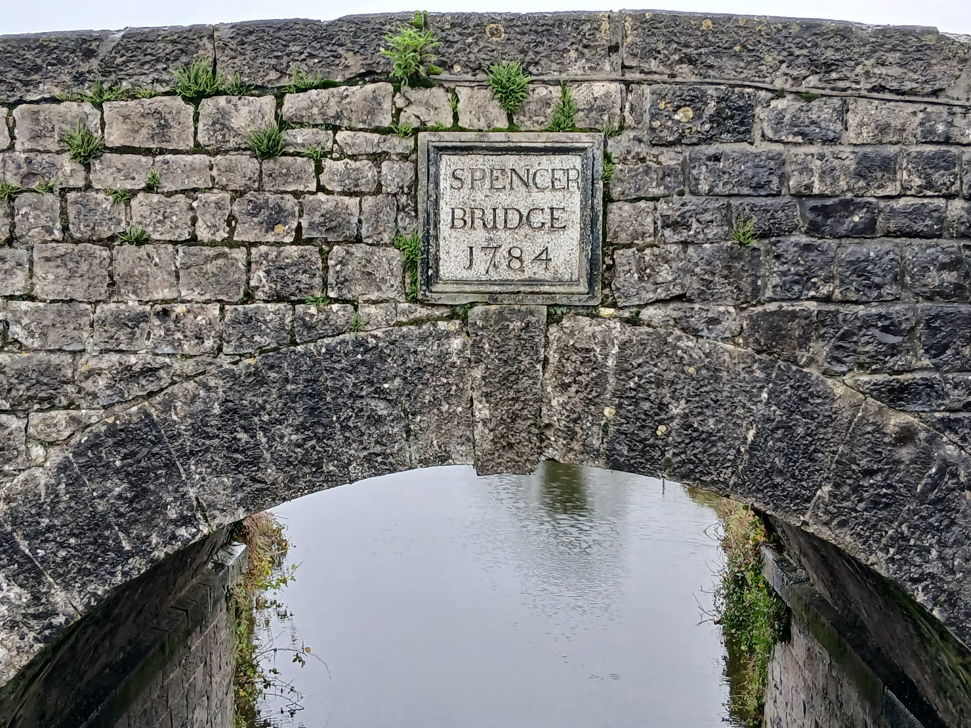 2025 11 15th Grand Canal Rathangan Spencer Bridge built 1784