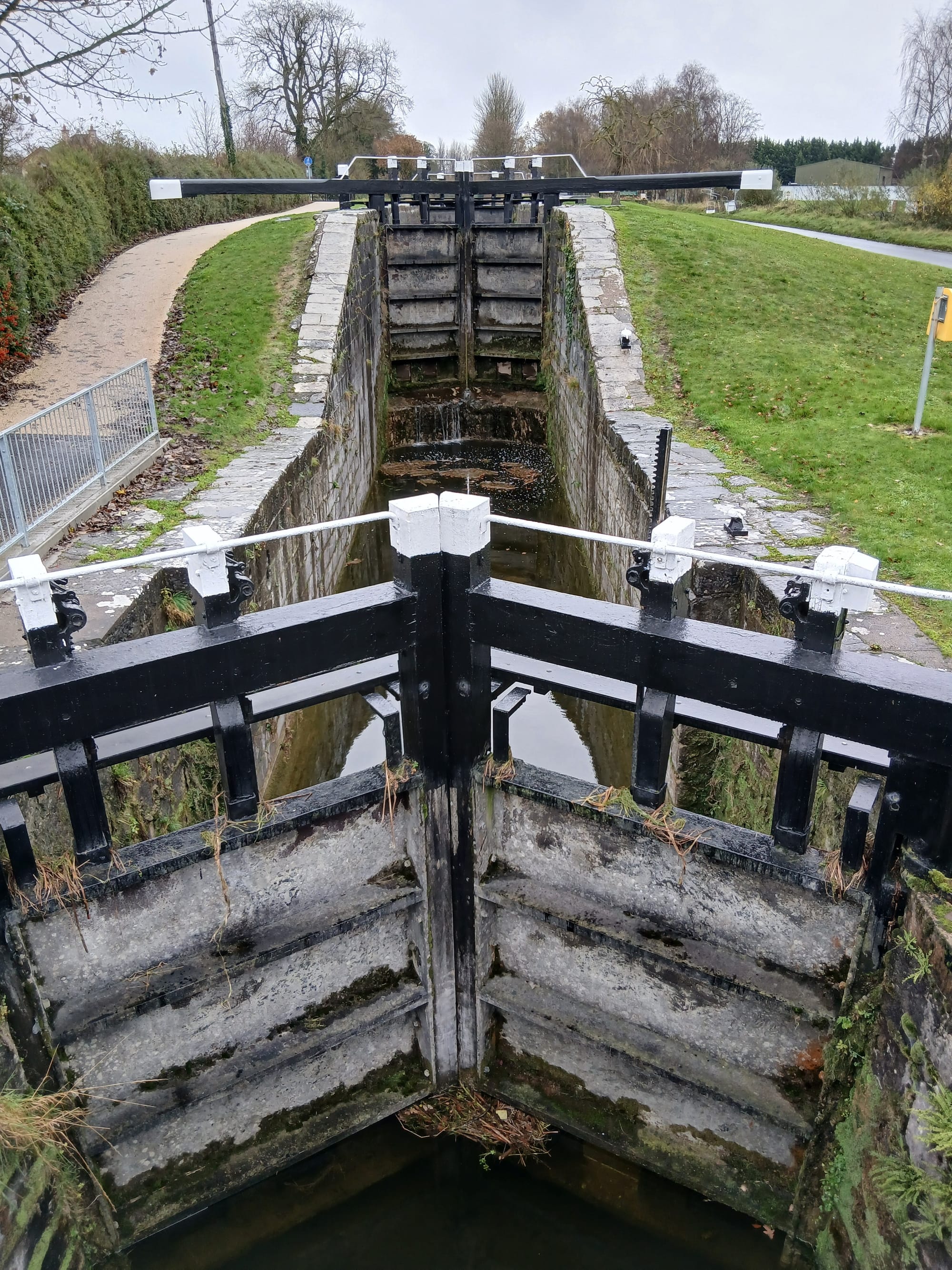 2025 11 15th Grand Canal Rathangan double lock