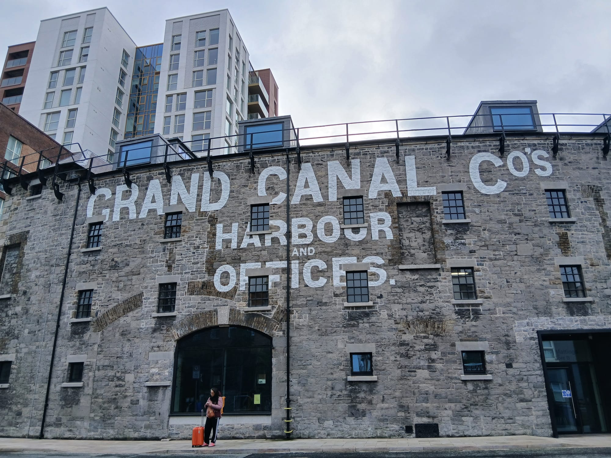 2026 02 19th Grand Canal Harbour Dublin 8, redeveloped to apartments in 2025