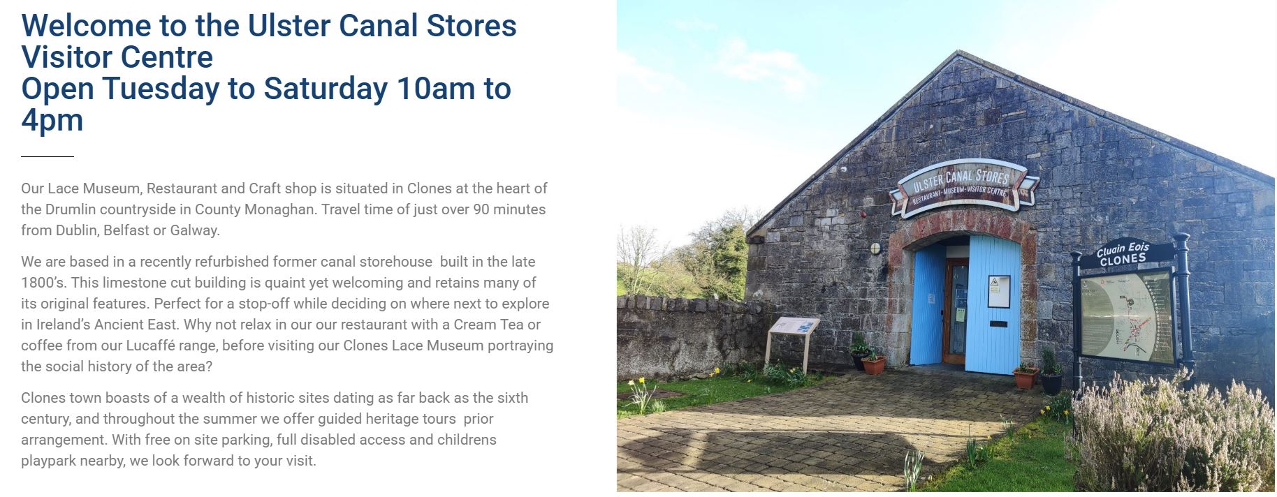 2026 03 Ulster Canal Museum and Coffee Shop