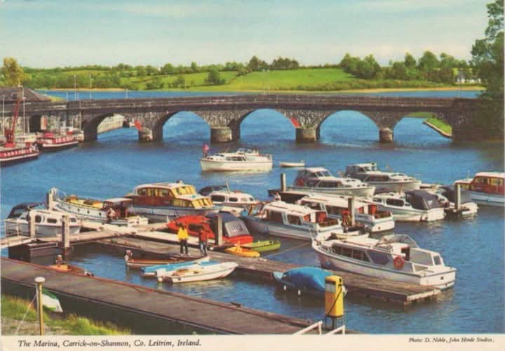 000 River Shannon Carrick On Shannon postcard