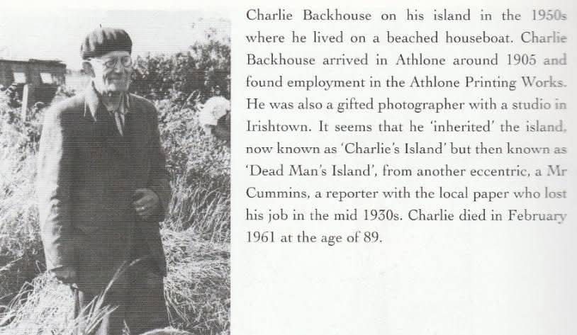 1960 River Shannon Athlone Charlies Island